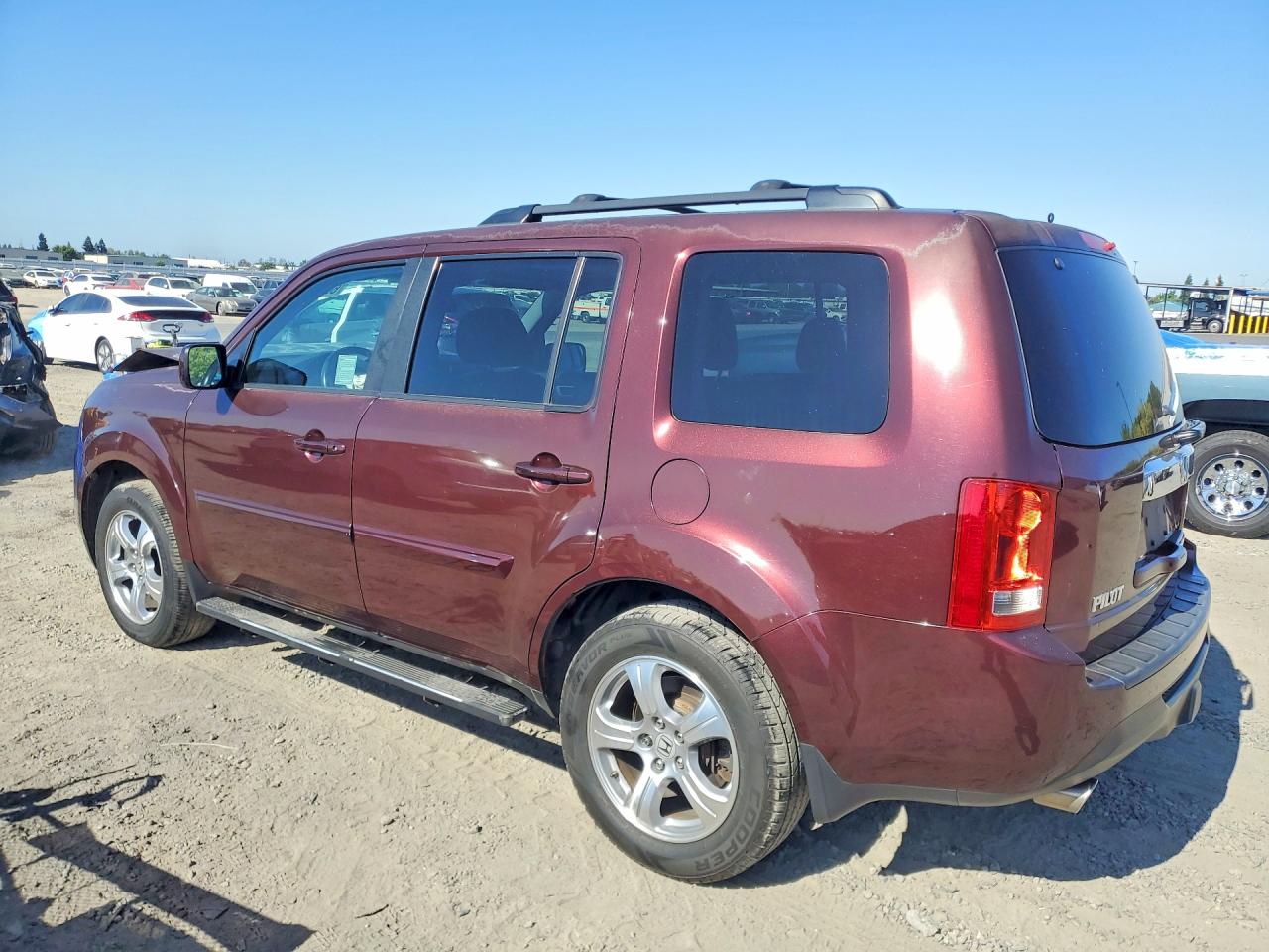2013 Honda Pilot Exl Бордовый vin: 5FNYF4H58DB057479