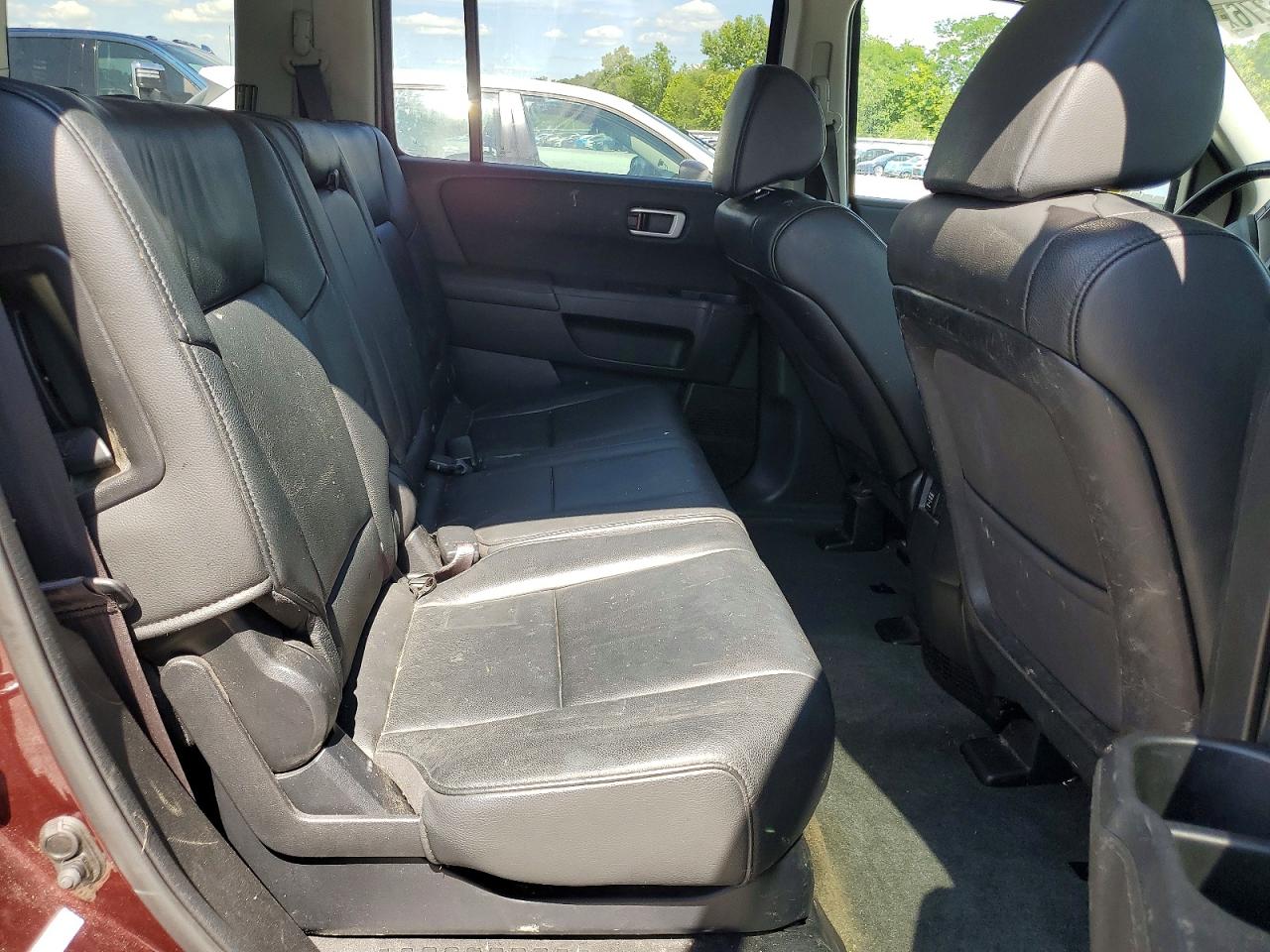 2014 Honda Pilot Exl Maroon vin: 5FNYF4H58EB029926