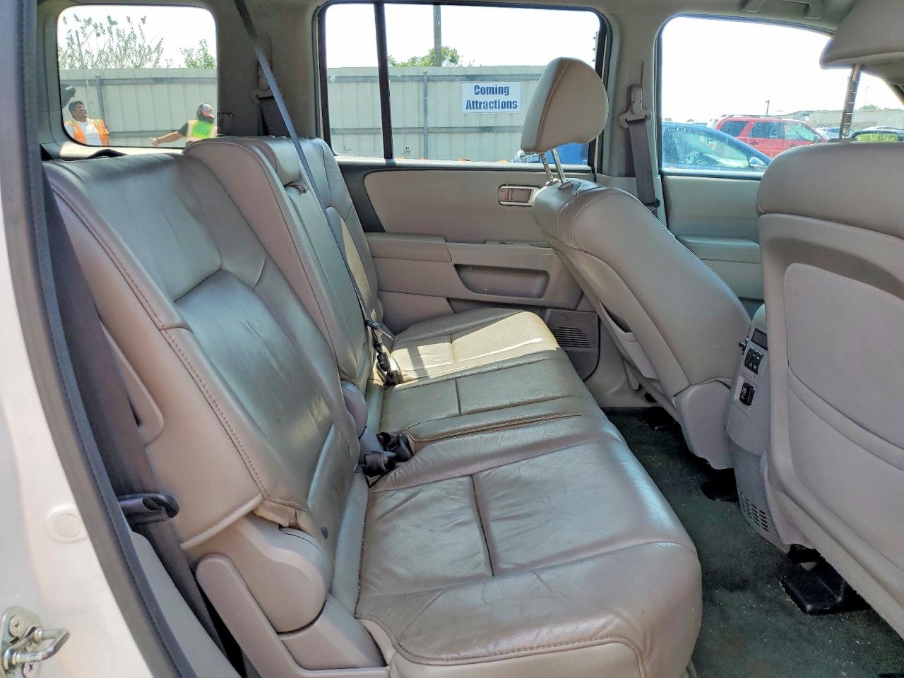2014 Honda Pilot Exl White vin: 5FNYF4H58EB037377