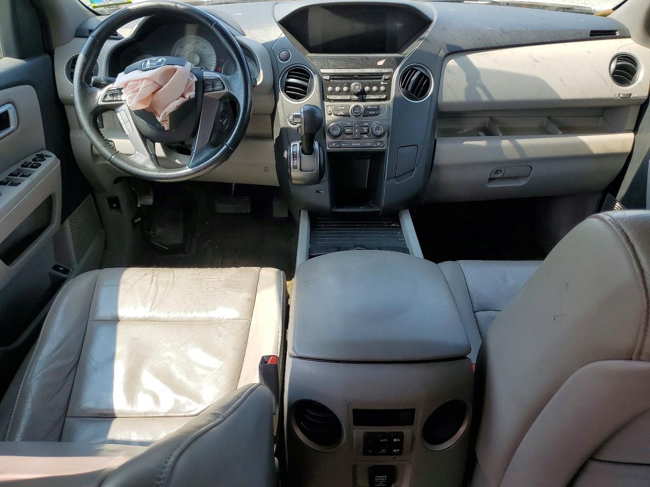 2014 Honda Pilot Exl White vin: 5FNYF4H58EB037377