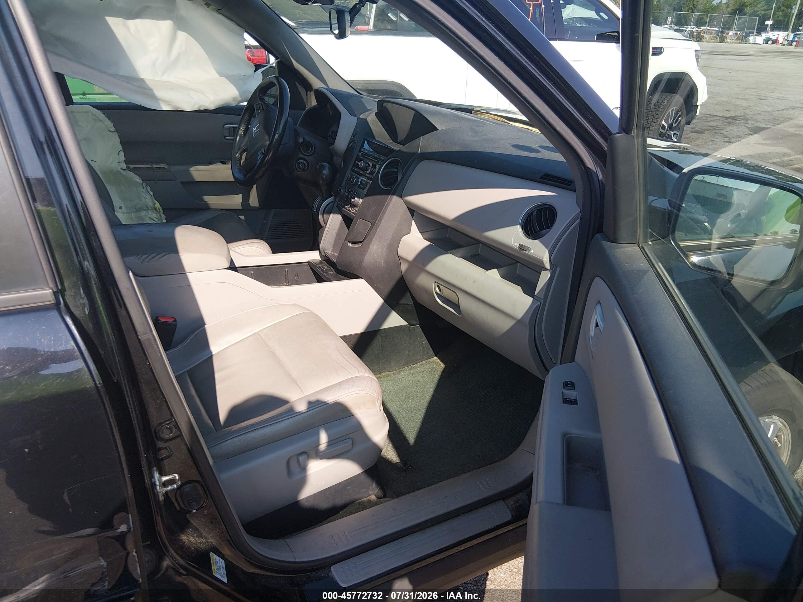 2014 Honda Pilot Ex-l Черный vin: 5FNYF4H58EB041493