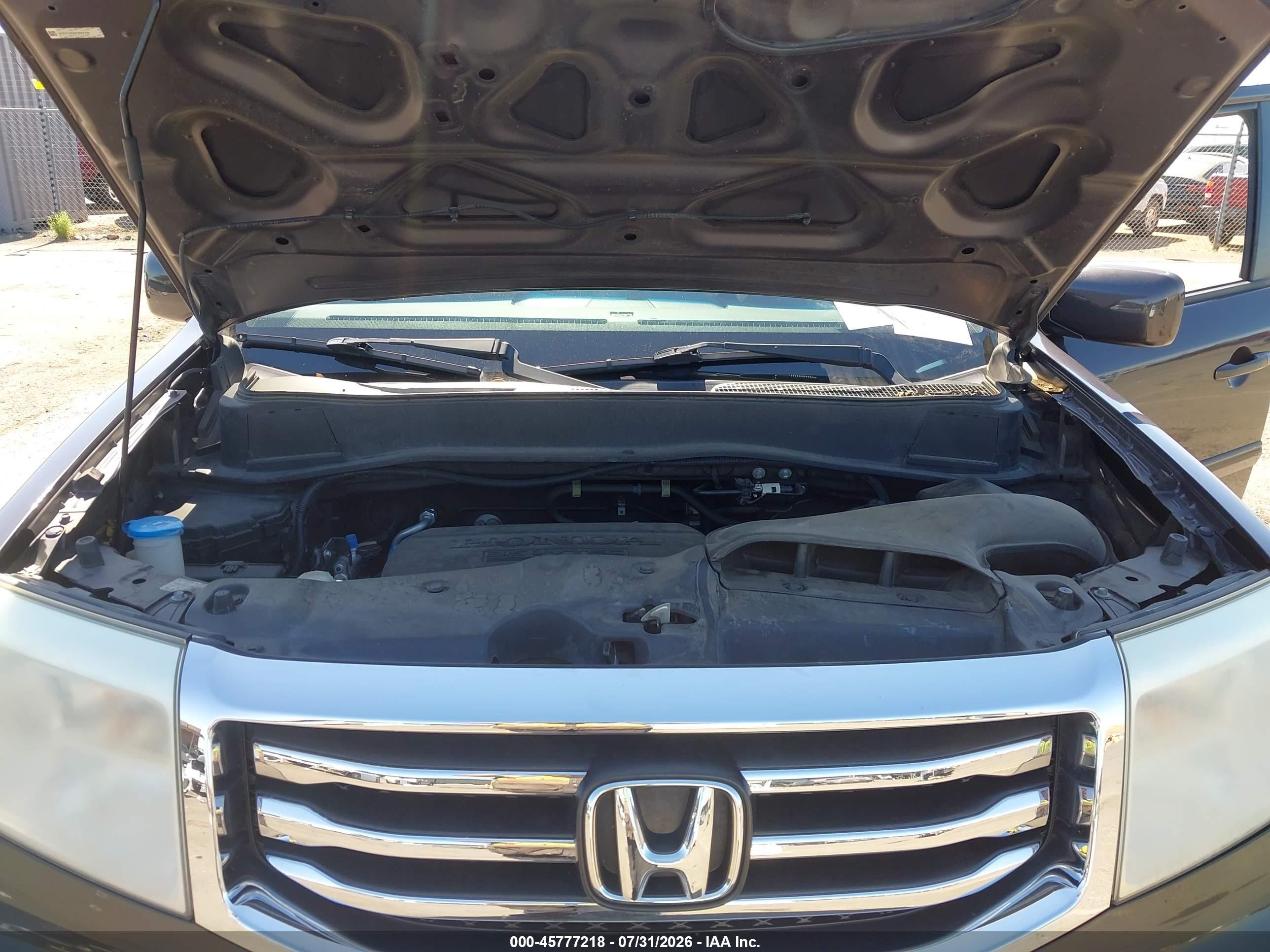 2015 Honda Pilot Ex-l Black vin: 5FNYF4H58FB002792