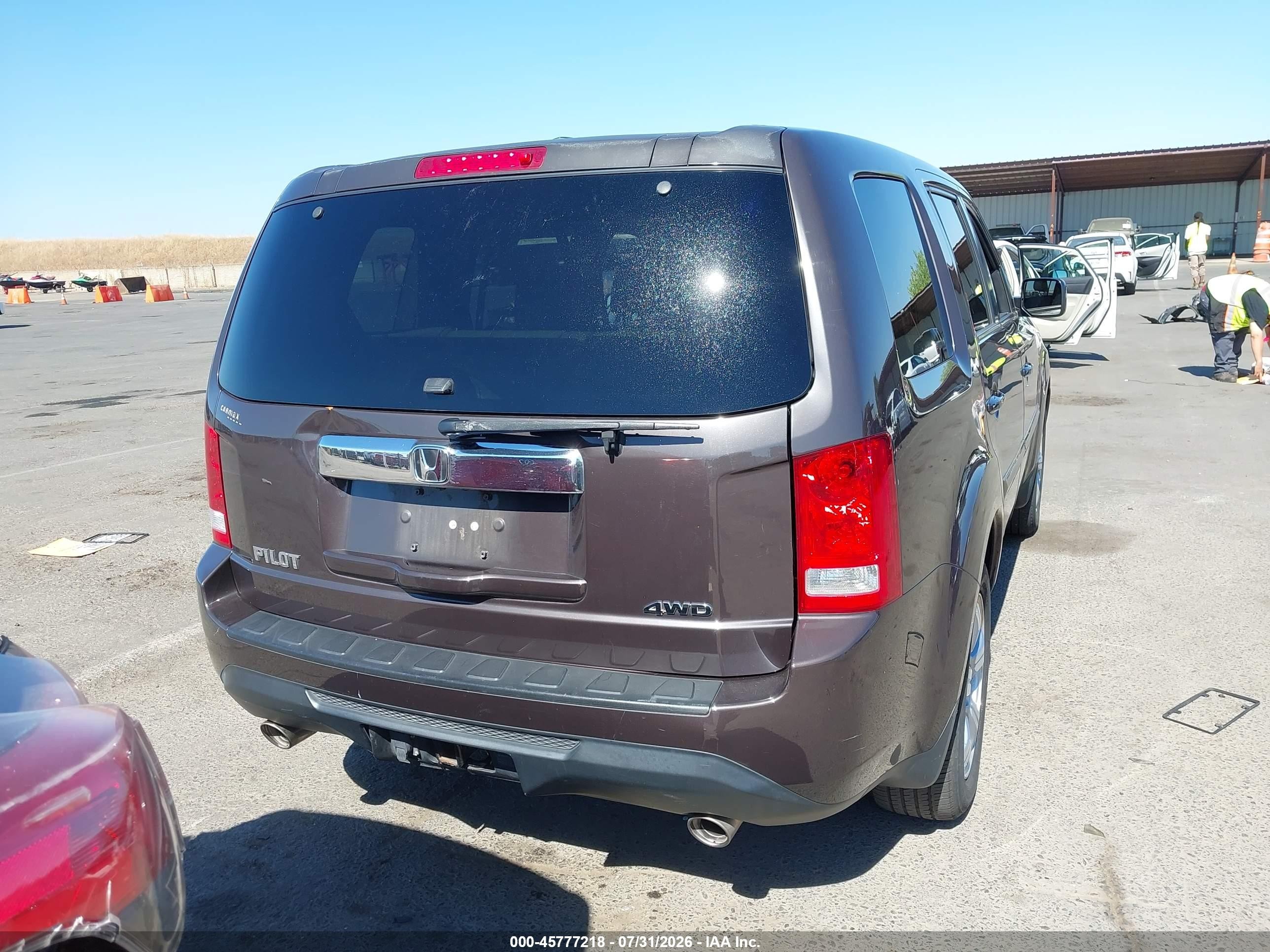 2015 Honda Pilot Ex-l Black vin: 5FNYF4H58FB002792