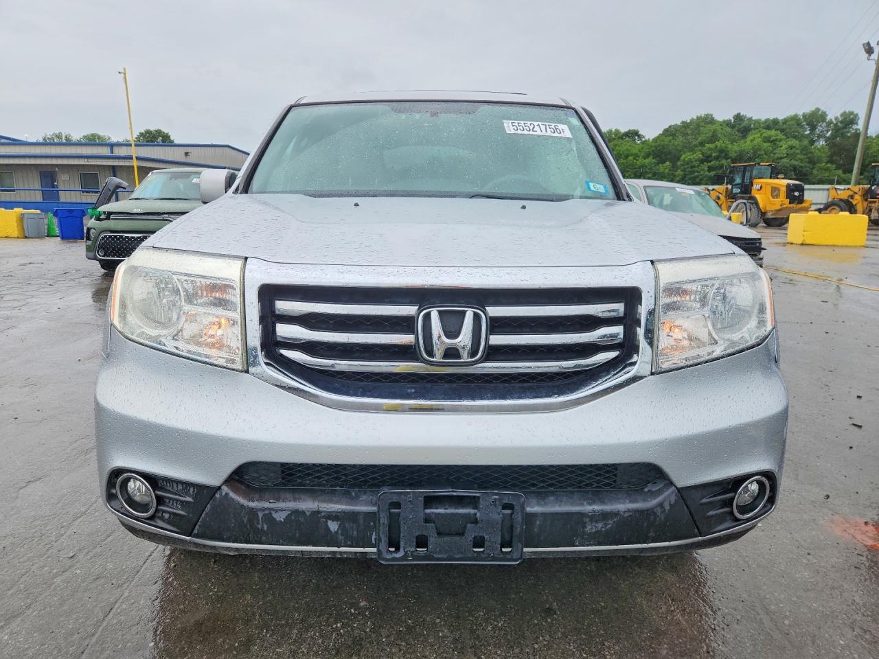 2015 Honda Pilot Exl Silver vin: 5FNYF4H58FB010990