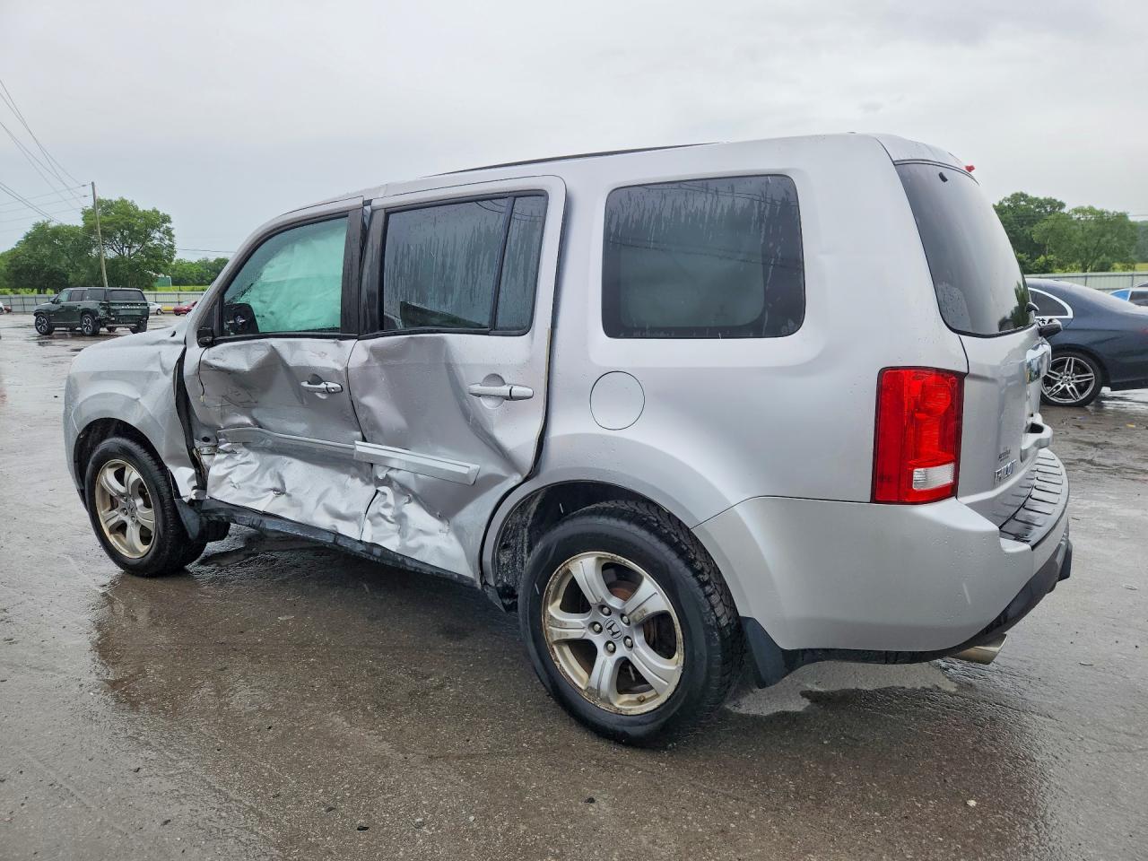 2015 Honda Pilot Exl Silver vin: 5FNYF4H58FB010990