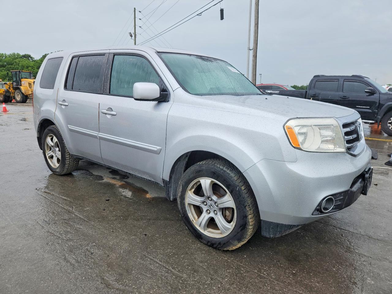 2015 Honda Pilot Exl Silver vin: 5FNYF4H58FB010990