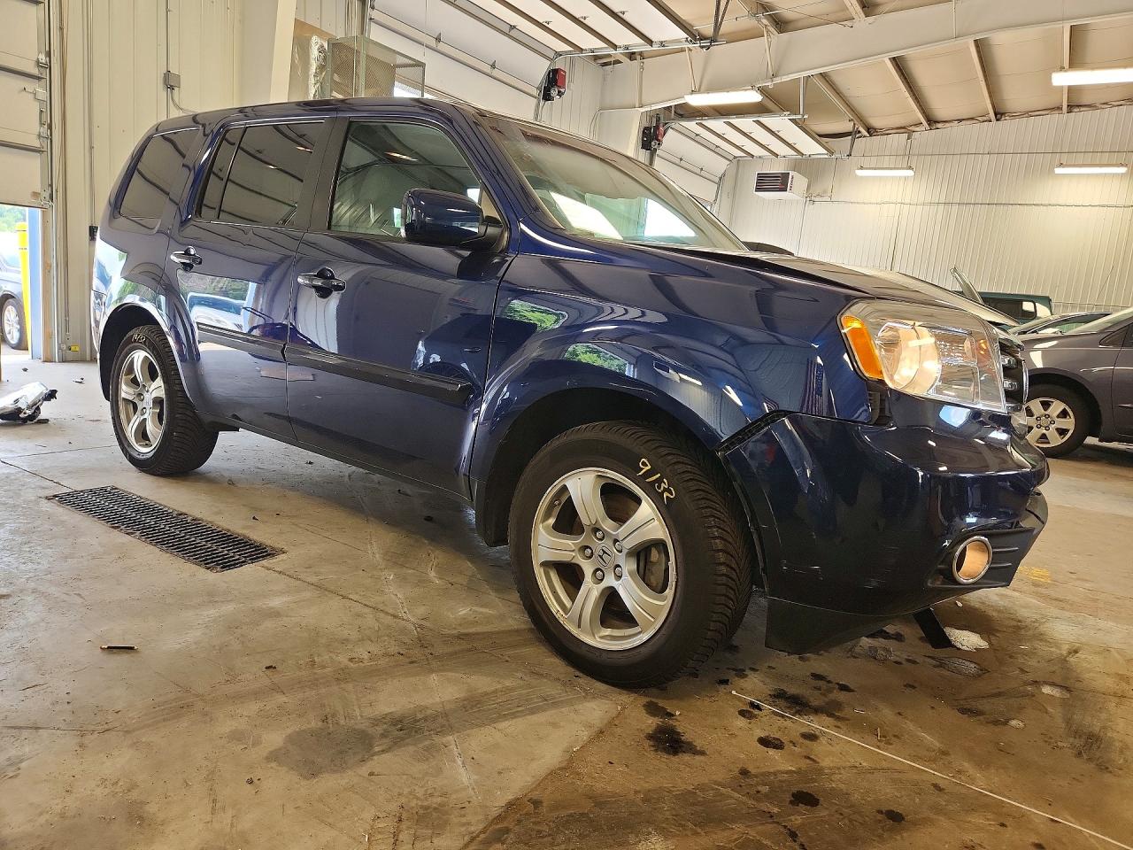 2015 Honda Pilot Exl Синий vin: 5FNYF4H58FB035761