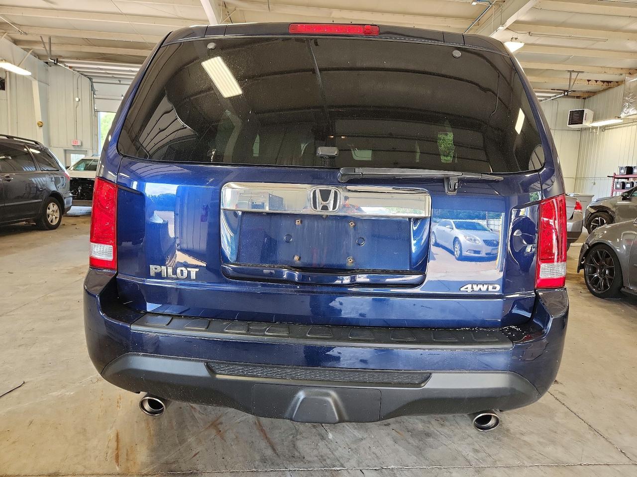 2015 Honda Pilot Exl Синий vin: 5FNYF4H58FB035761