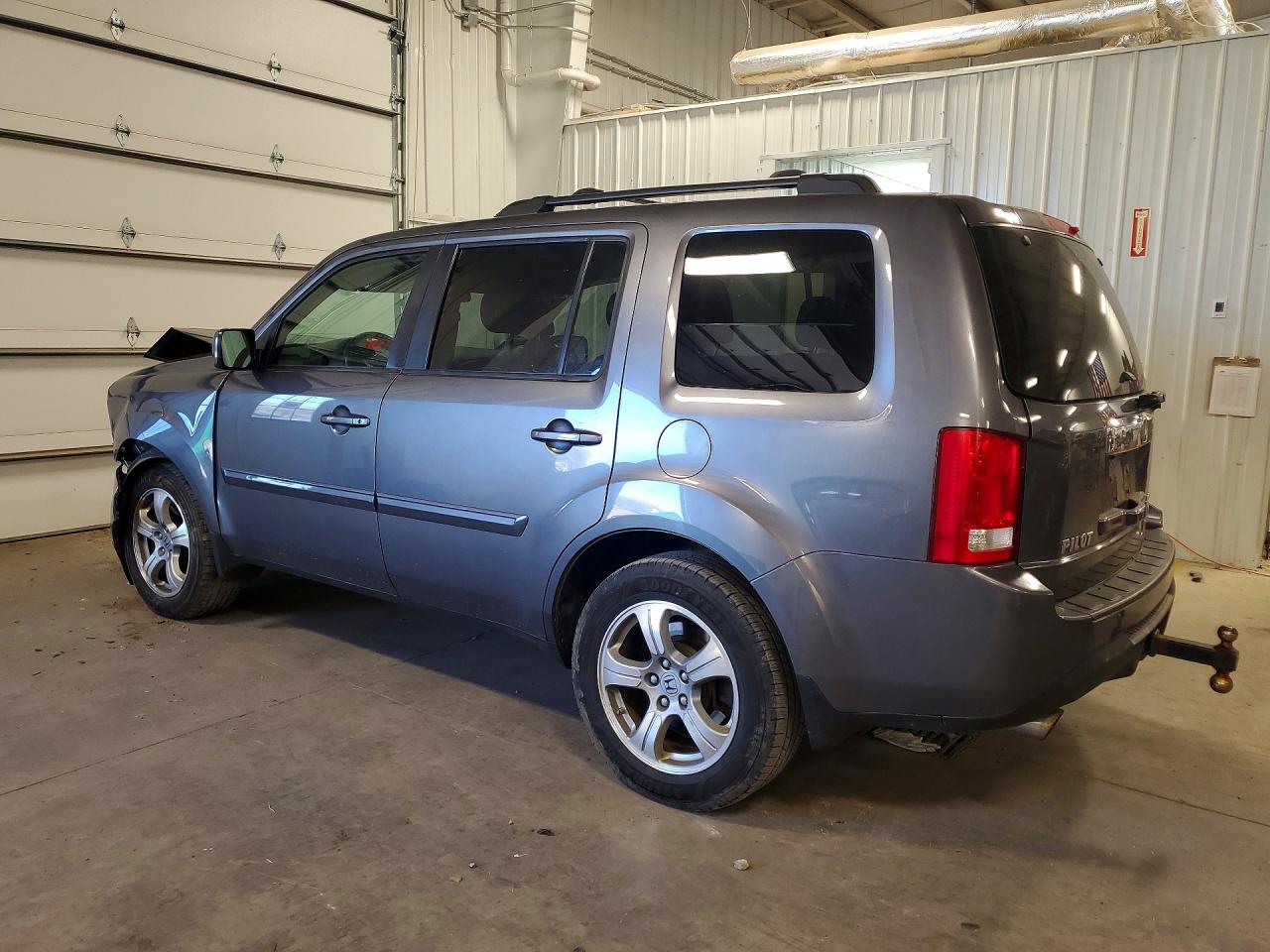 2015 Honda Pilot Exl Gray vin: 5FNYF4H58FB069747