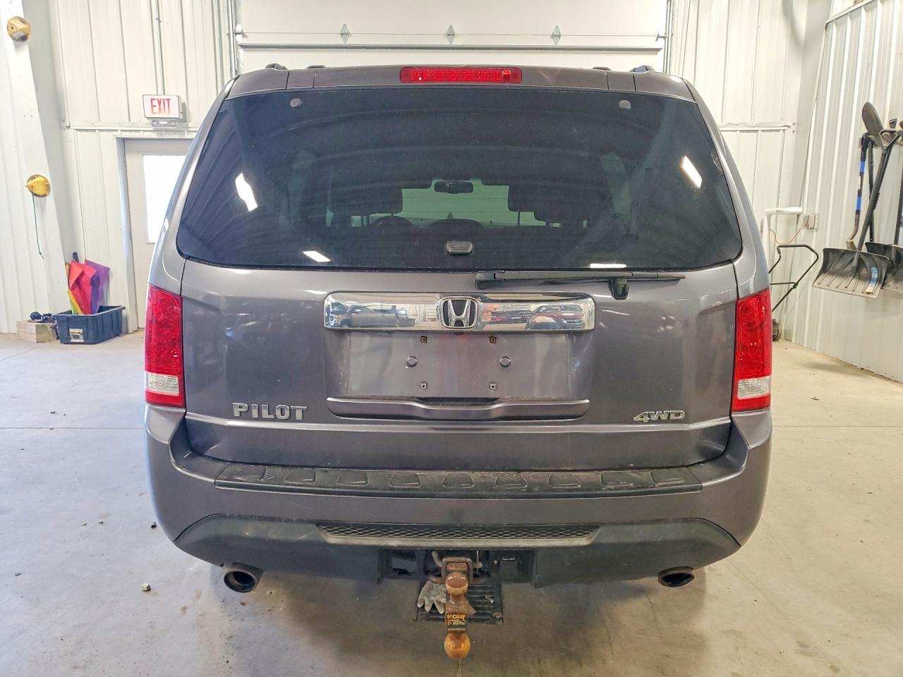 2015 Honda Pilot Exl Gray vin: 5FNYF4H58FB069747
