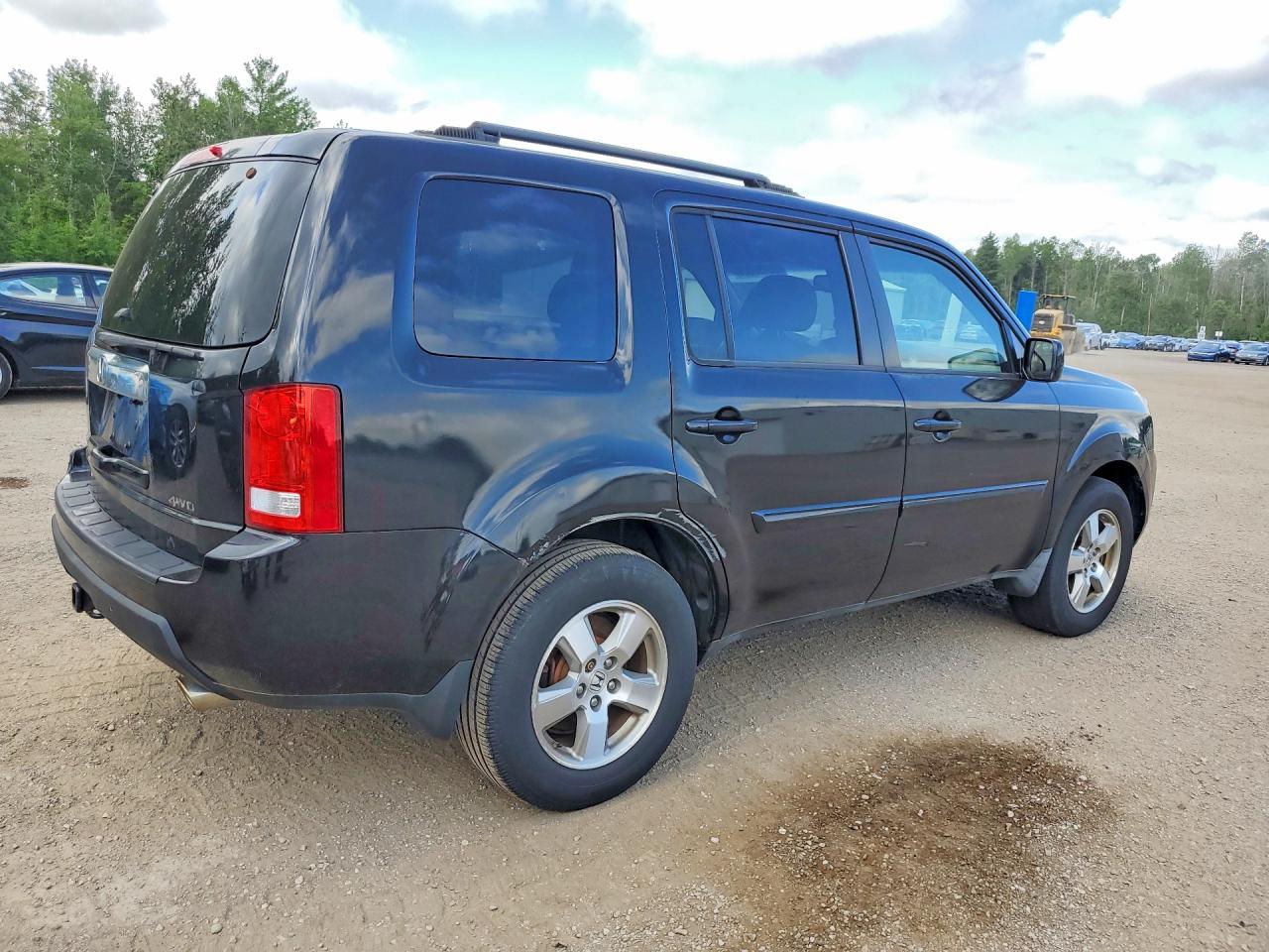 2010 Honda Pilot Exl Black vin: 5FNYF4H59AB502498