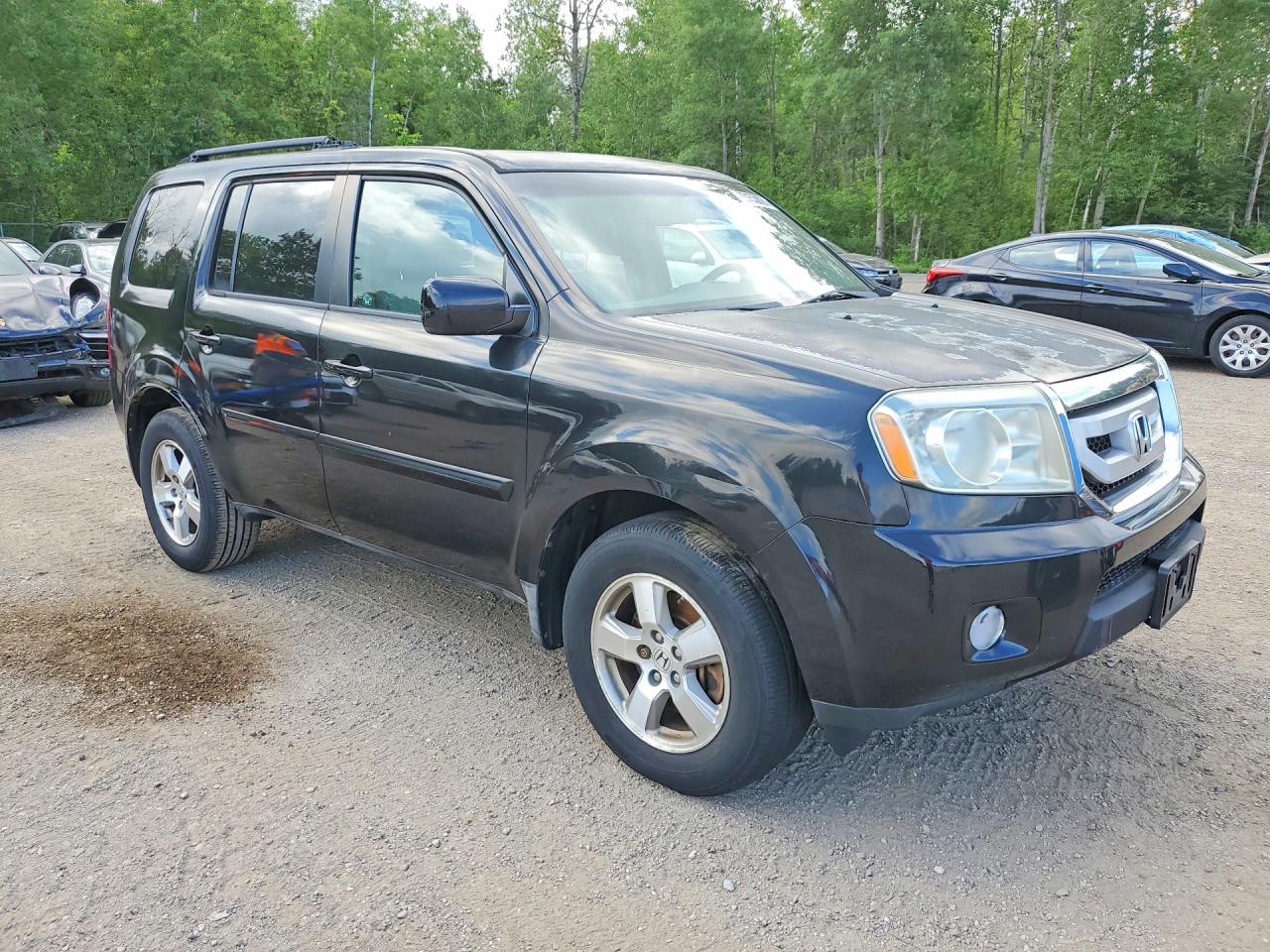 2010 Honda Pilot Exl Black vin: 5FNYF4H59AB502498