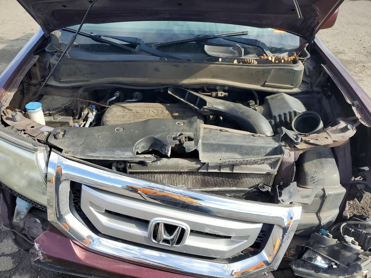 2011 Honda Pilot Exl Red vin: 5FNYF4H59BB019983