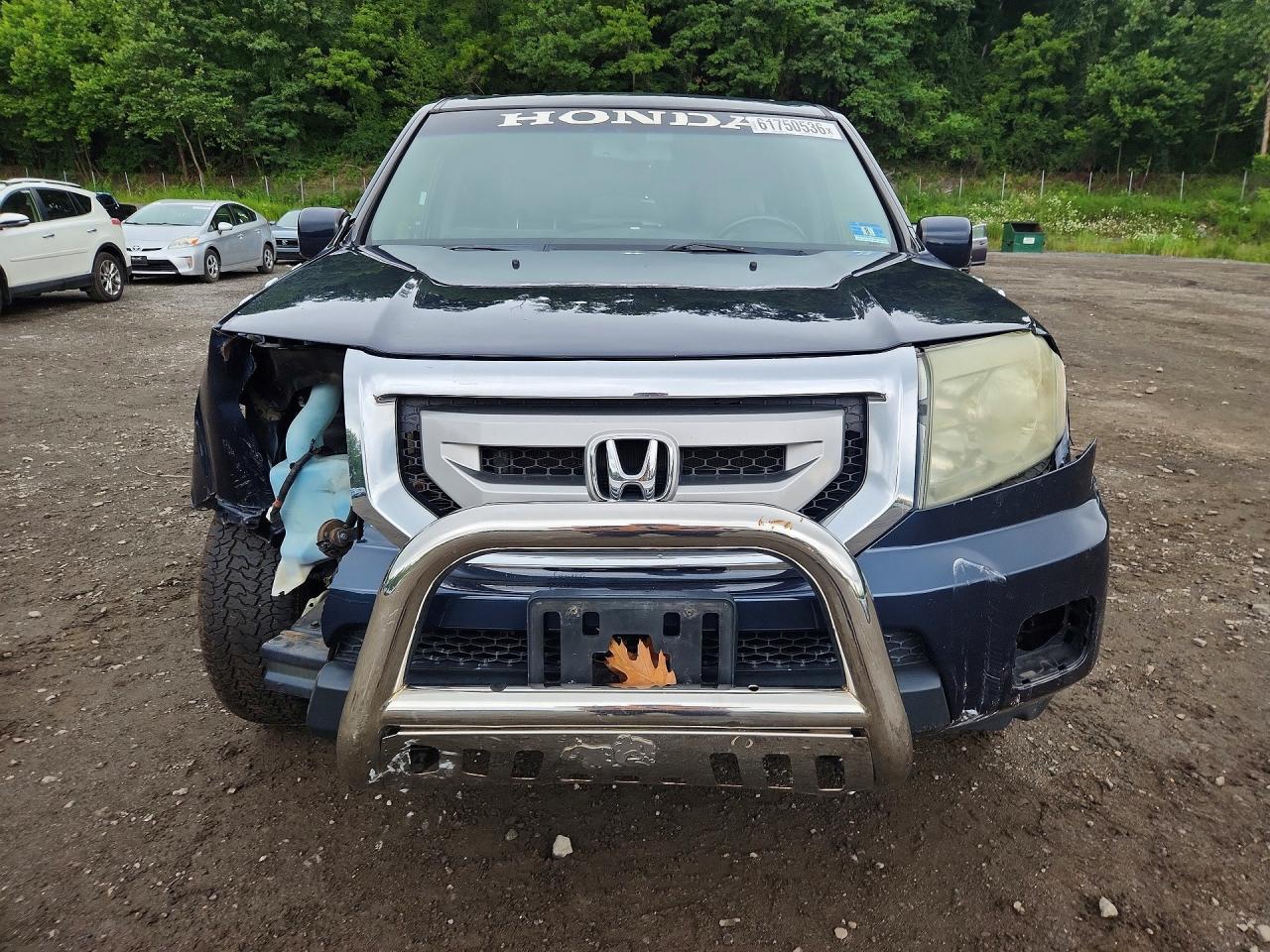 2011 Honda Pilot Exl Blue vin: 5FNYF4H59BB030031