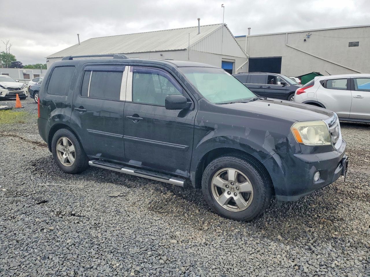 2011 Honda Pilot Exl Black vin: 5FNYF4H59BB035276