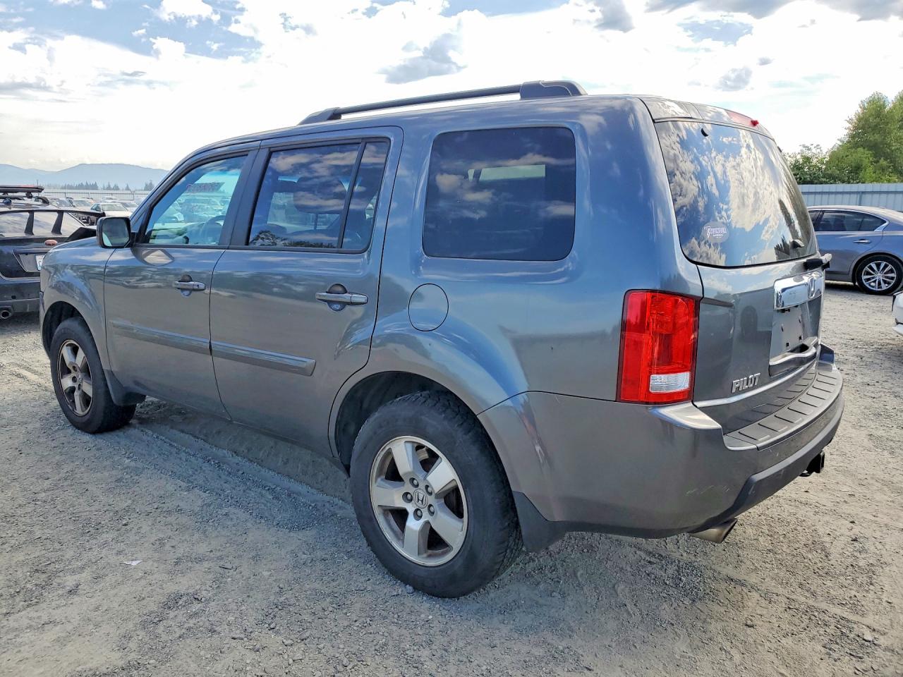 2011 Honda Pilot Exl Gray vin: 5FNYF4H59BB043541