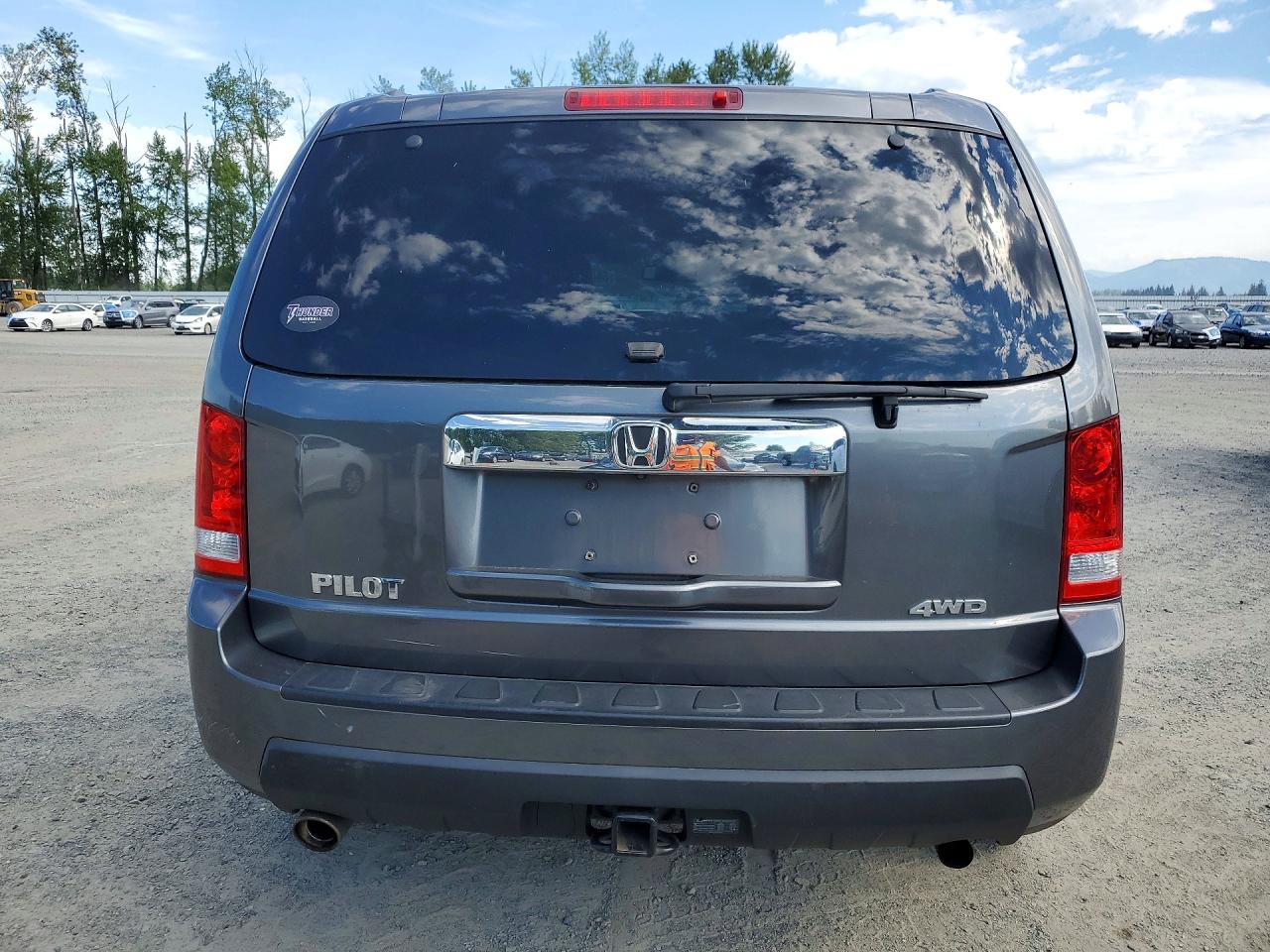 2011 Honda Pilot Exl Gray vin: 5FNYF4H59BB043541