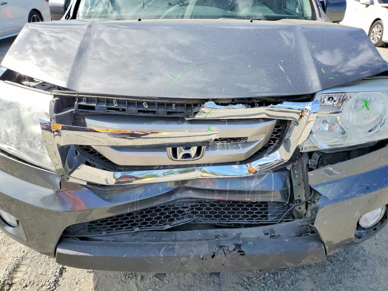 2011 Honda Pilot Exl Gray vin: 5FNYF4H59BB043541