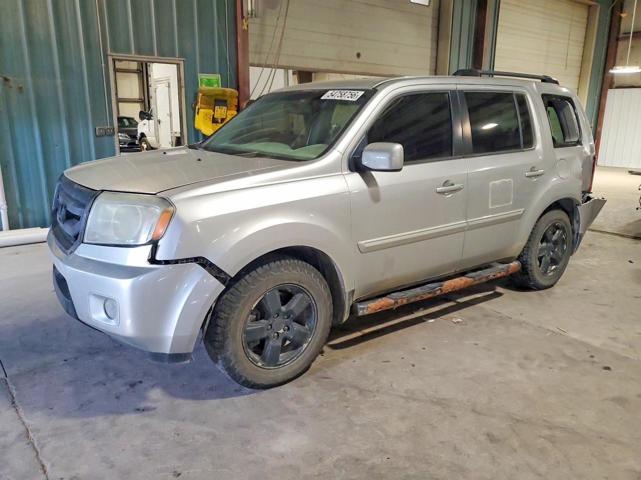 2011 Honda Pilot Exl Silver vin: 5FNYF4H59BB078919