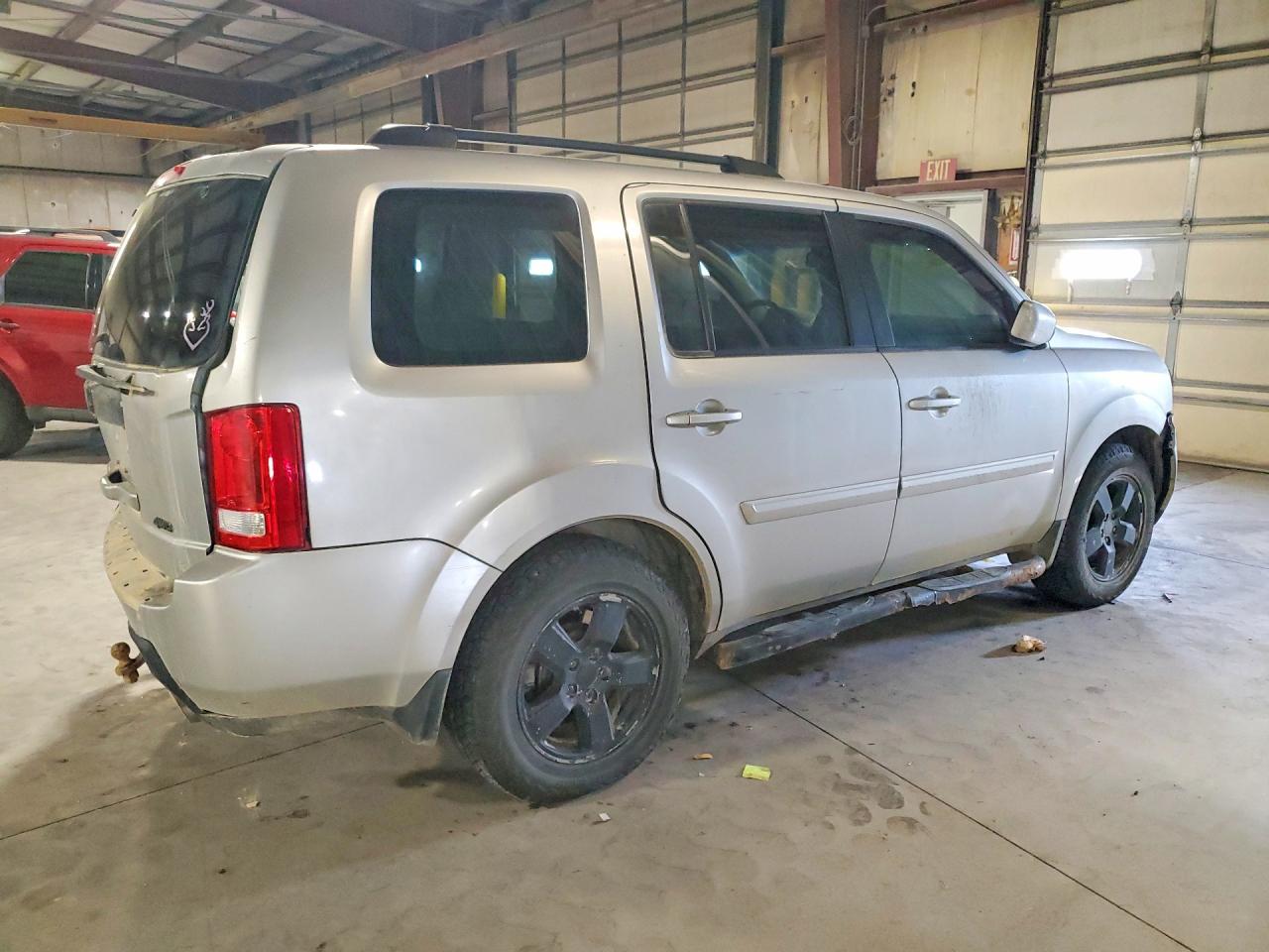 2011 Honda Pilot Exl Silver vin: 5FNYF4H59BB078919