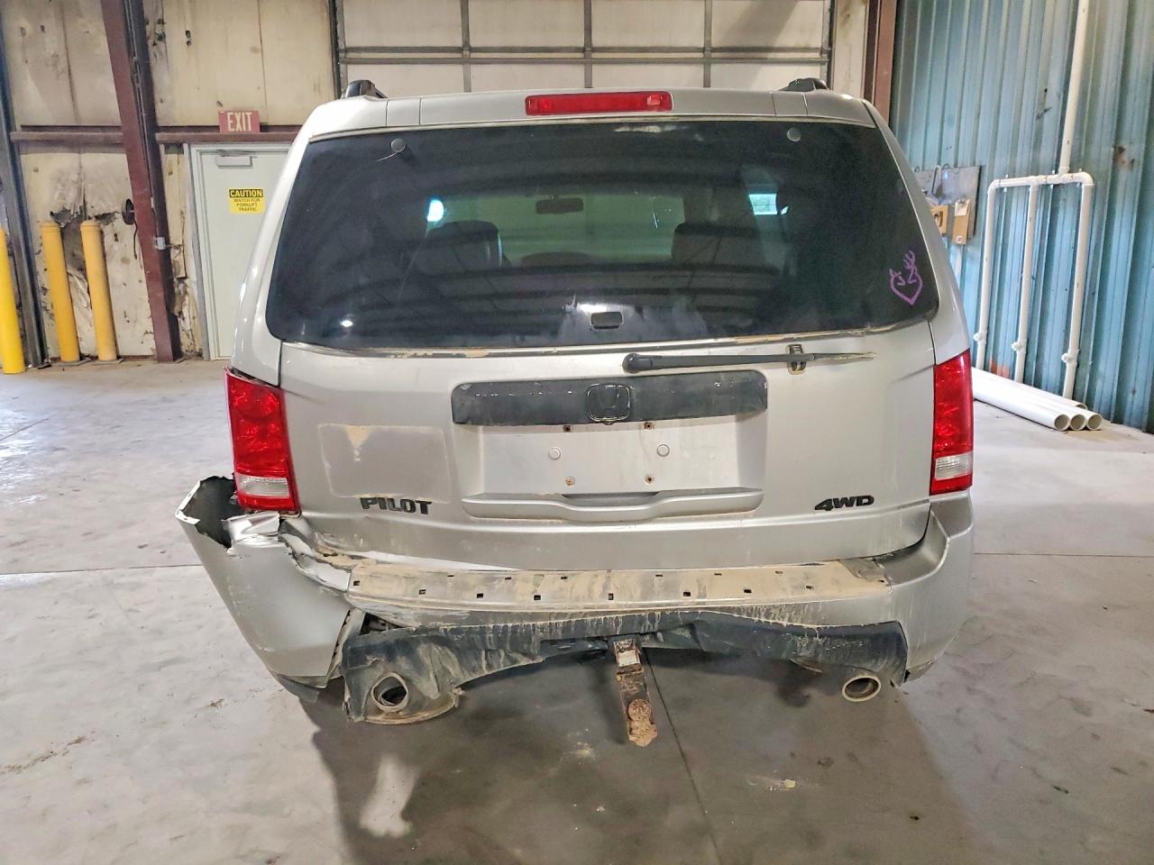 2011 Honda Pilot Exl Silver vin: 5FNYF4H59BB078919