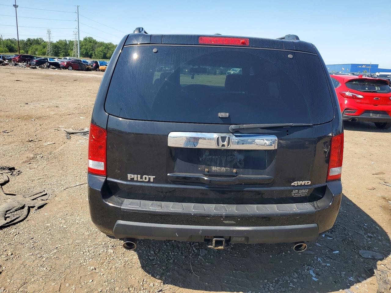 2011 Honda Pilot Exl Черный vin: 5FNYF4H59BB088348