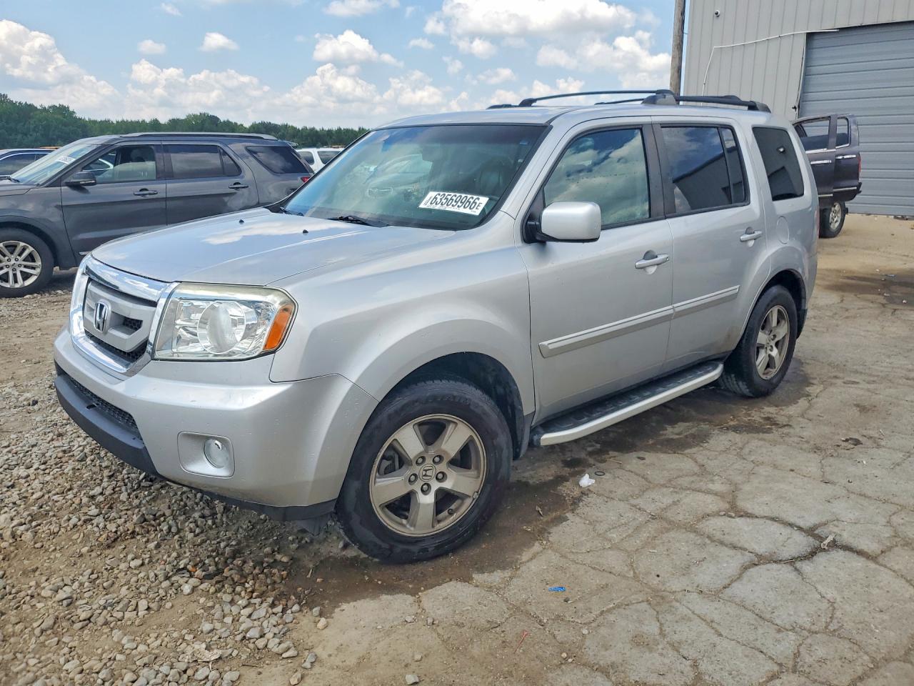 2011 Honda Pilot Exl Silver vin: 5FNYF4H59BB089984