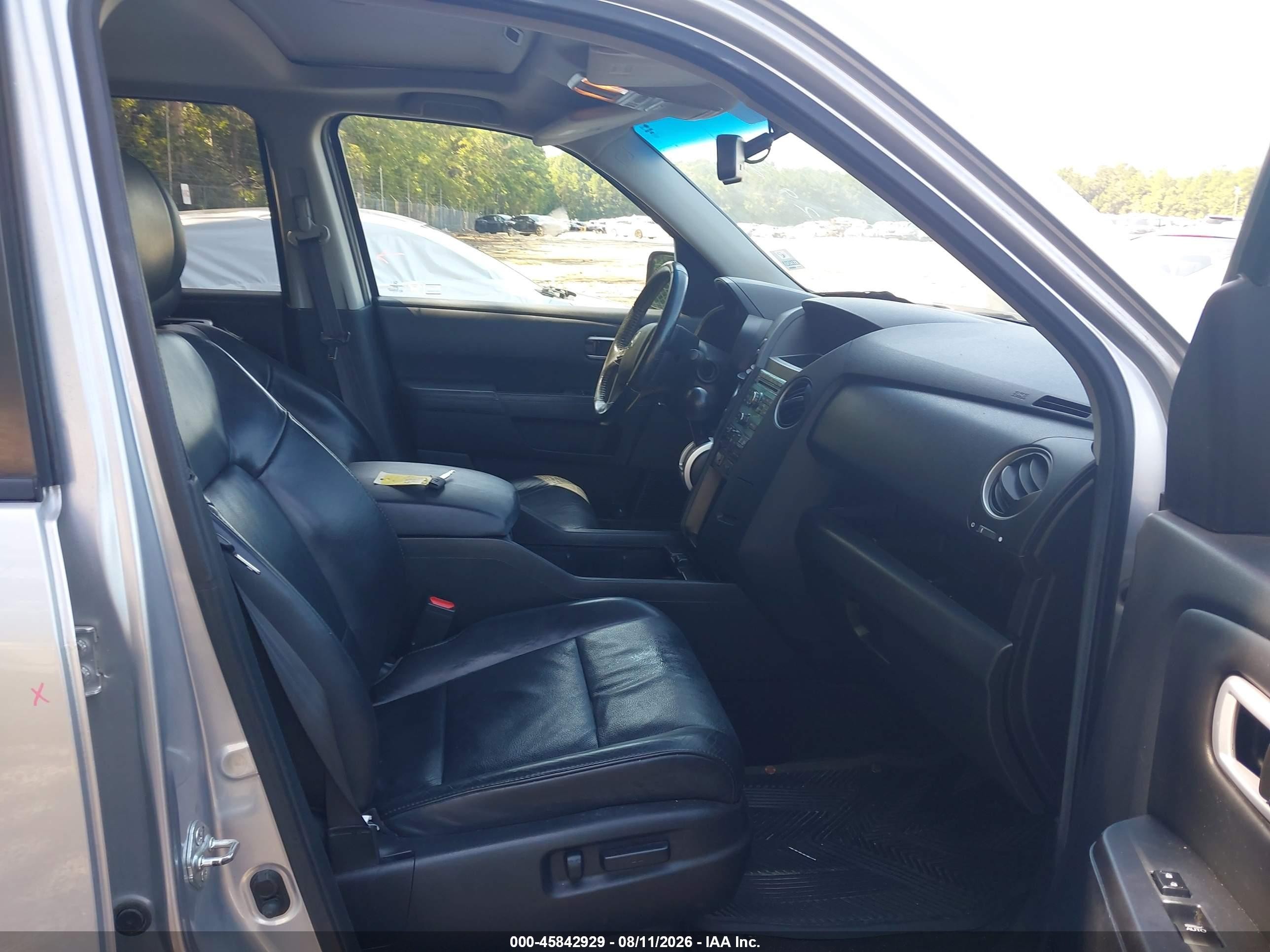 2011 Honda Pilot Ex-l Серебряный vin: 5FNYF4H59BB097728