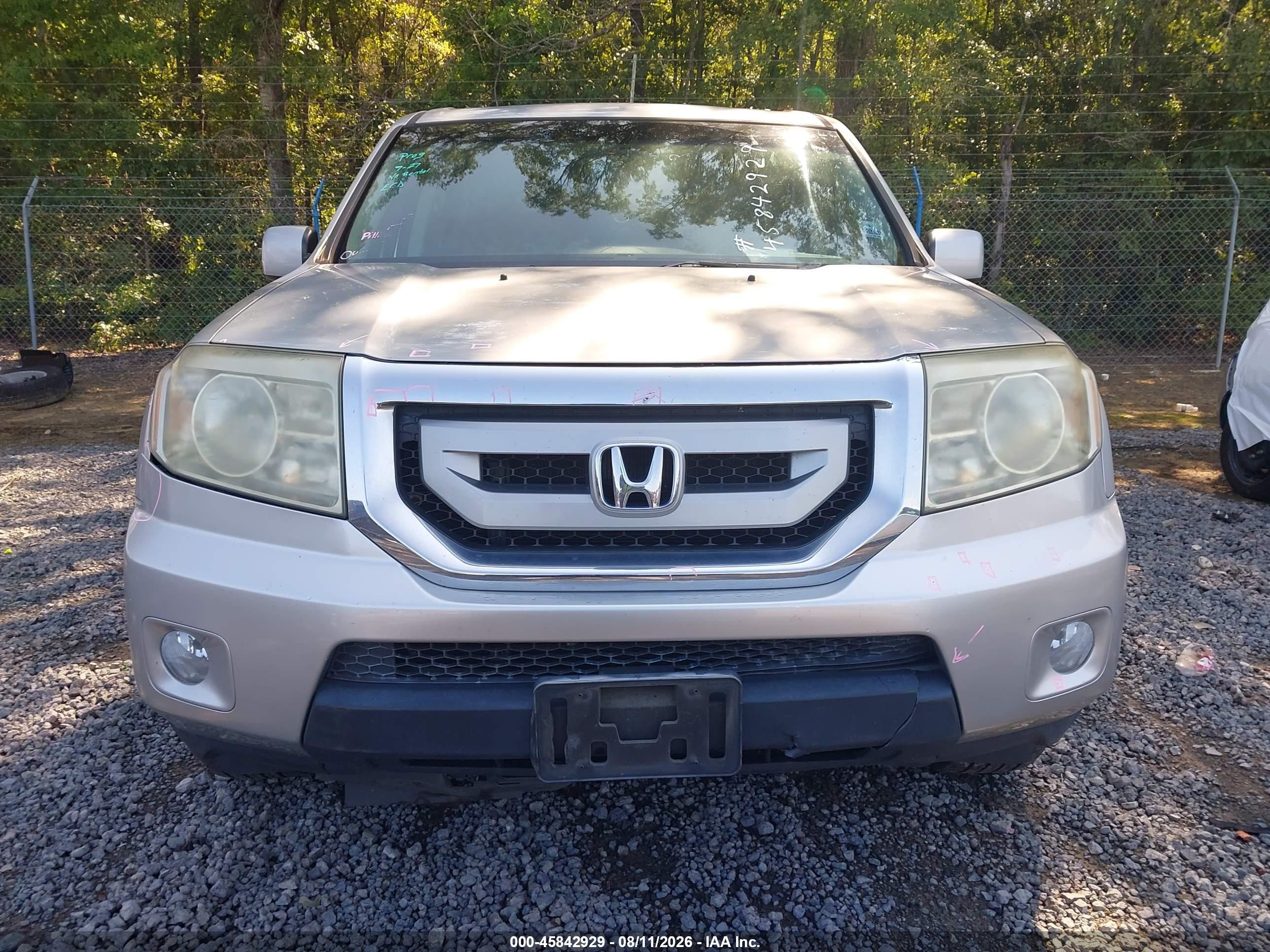 2011 Honda Pilot Ex-l Серебряный vin: 5FNYF4H59BB097728