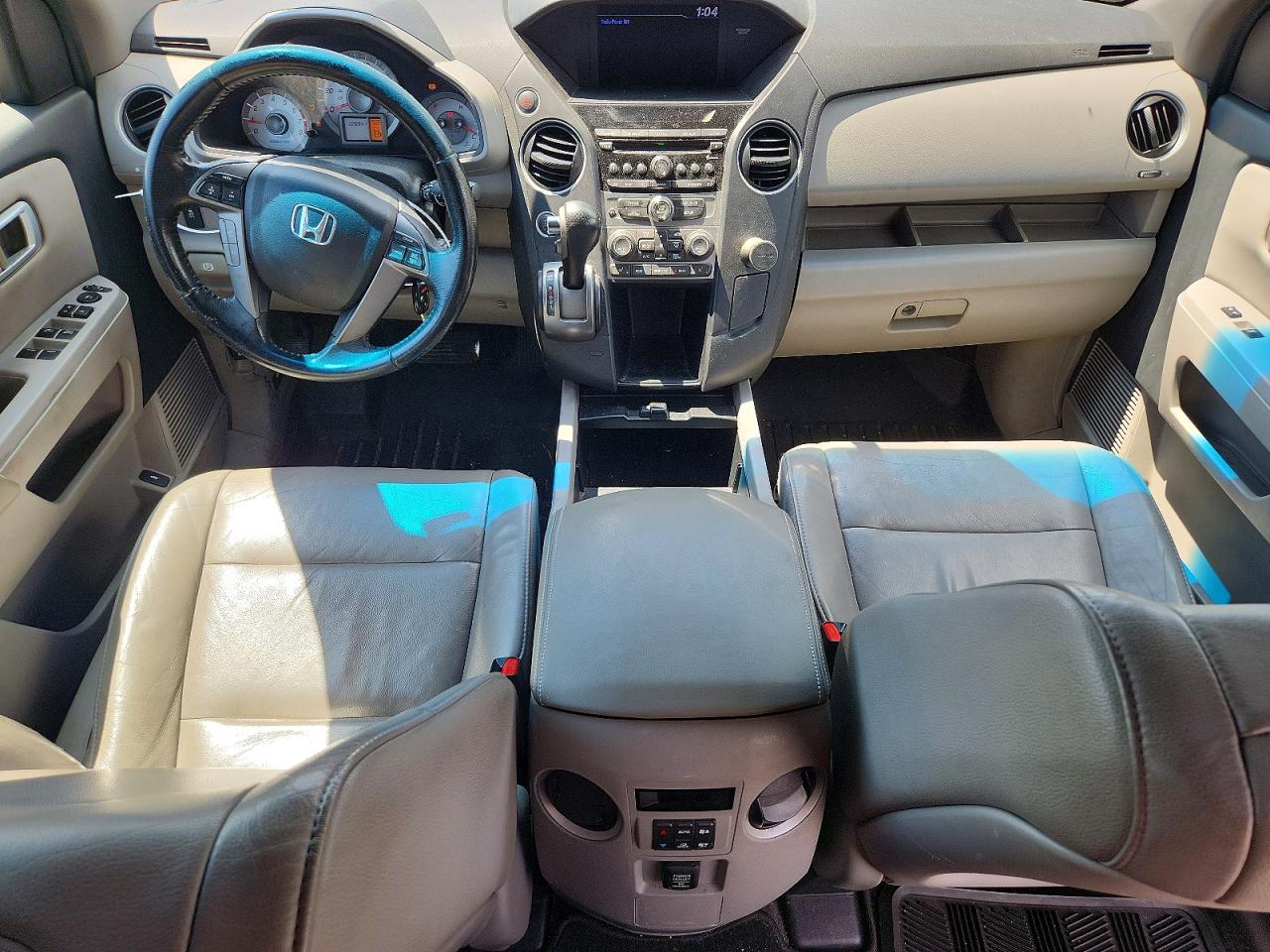 2012 Honda Pilot Exl Gray vin: 5FNYF4H59CB003770