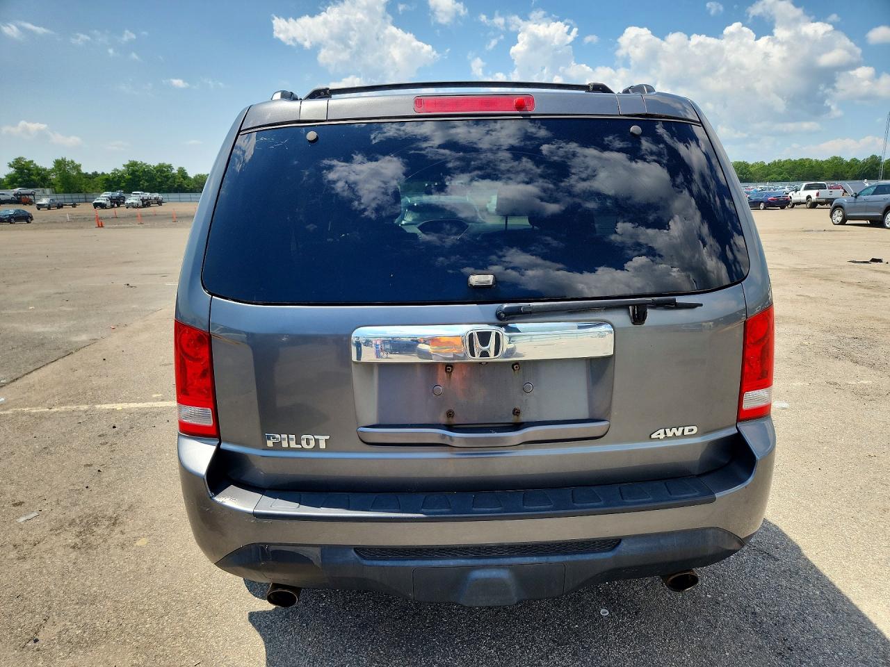 2012 Honda Pilot Exl Gray vin: 5FNYF4H59CB003770