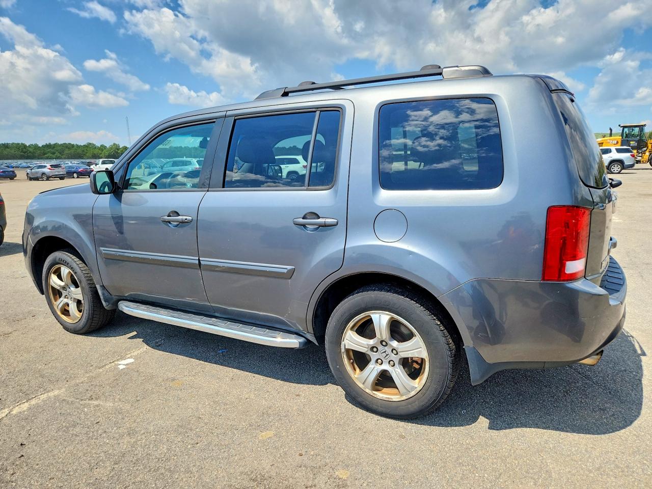 2012 Honda Pilot Exl Gray vin: 5FNYF4H59CB003770