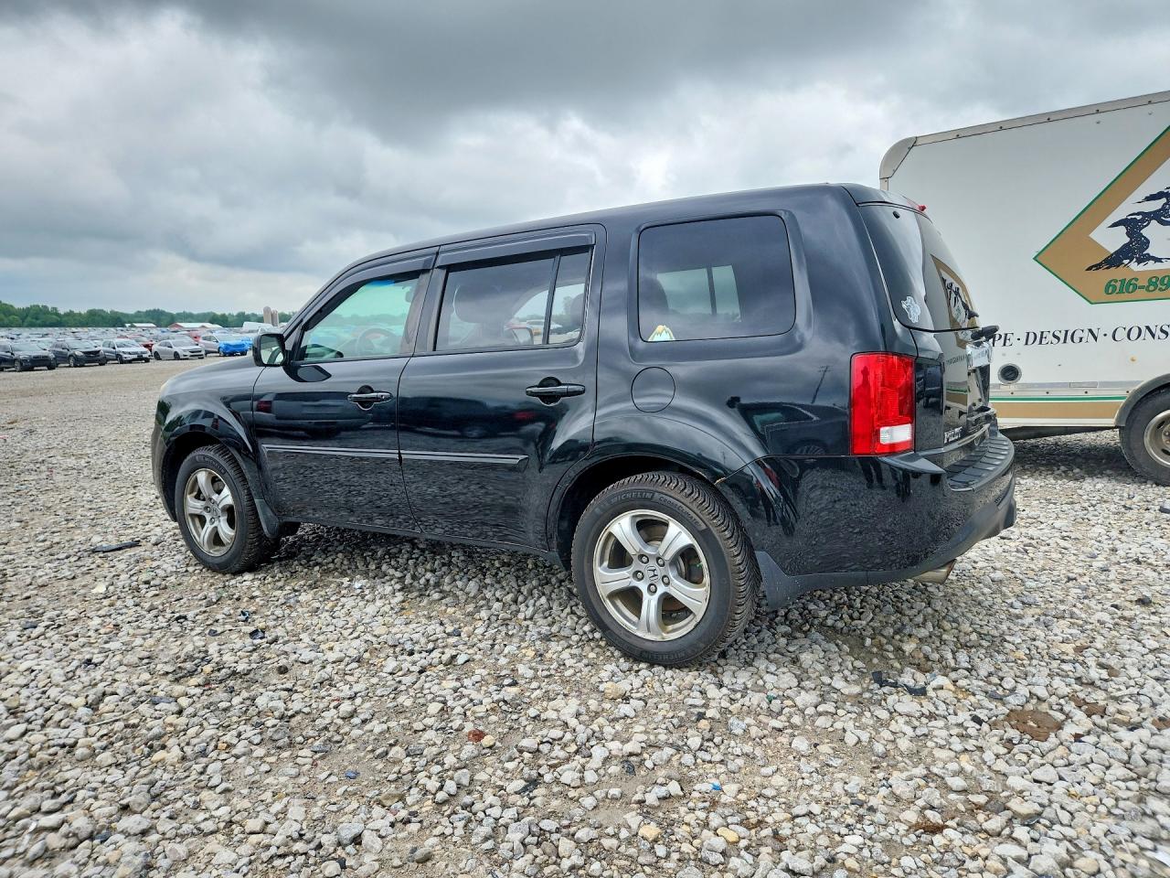 2012 Honda Pilot Exl Black vin: 5FNYF4H59CB033044