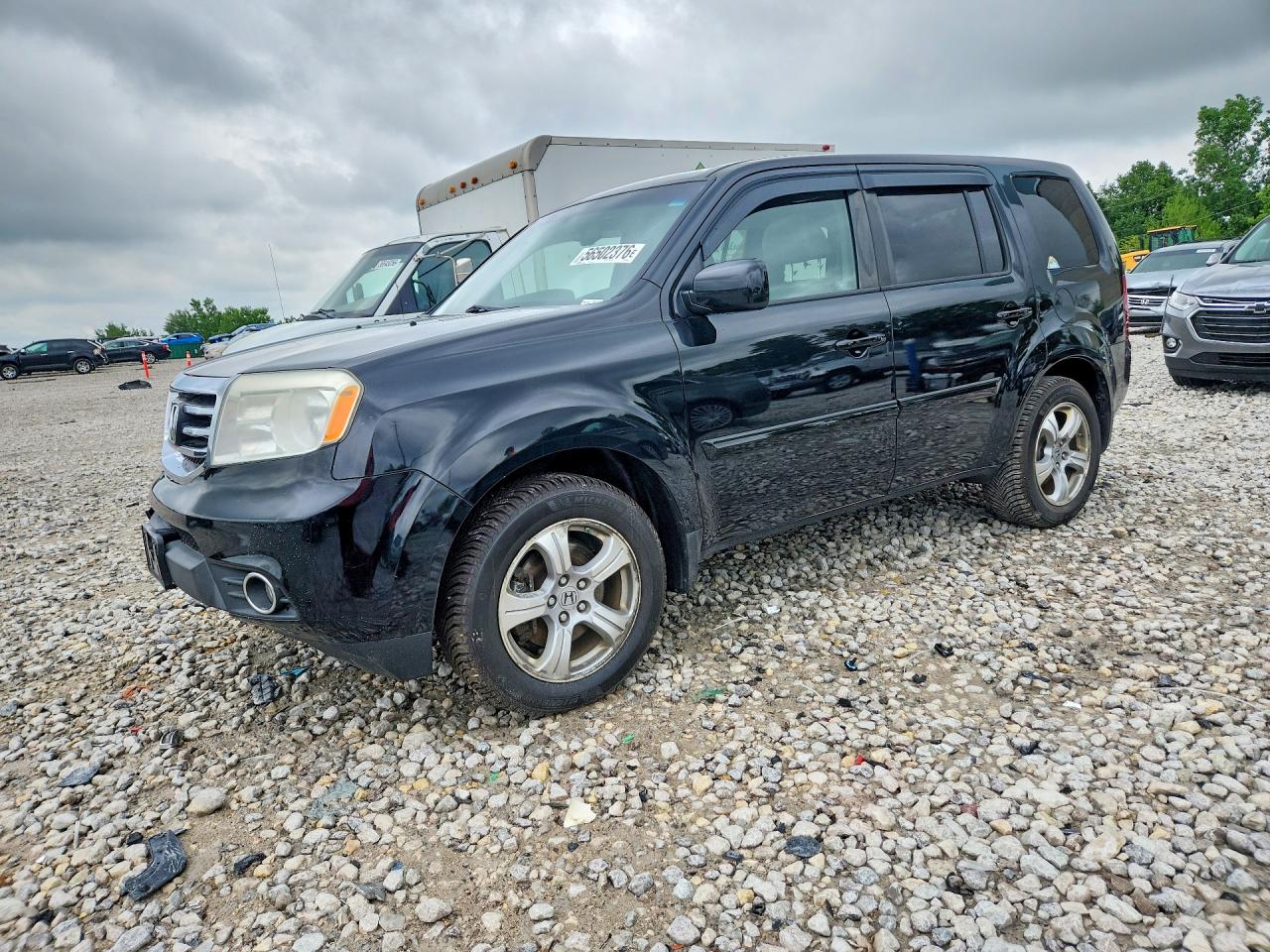 2012 Honda Pilot Exl Black vin: 5FNYF4H59CB033044