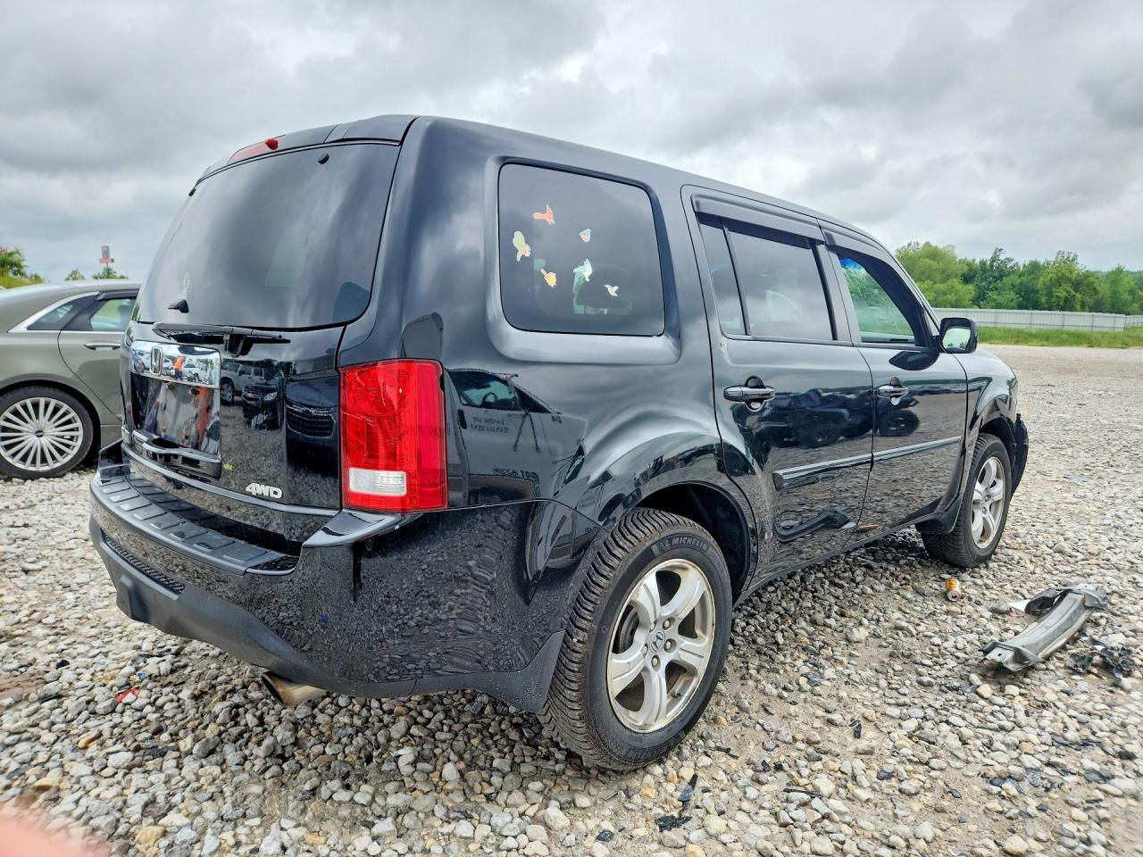 2012 Honda Pilot Exl Black vin: 5FNYF4H59CB033044