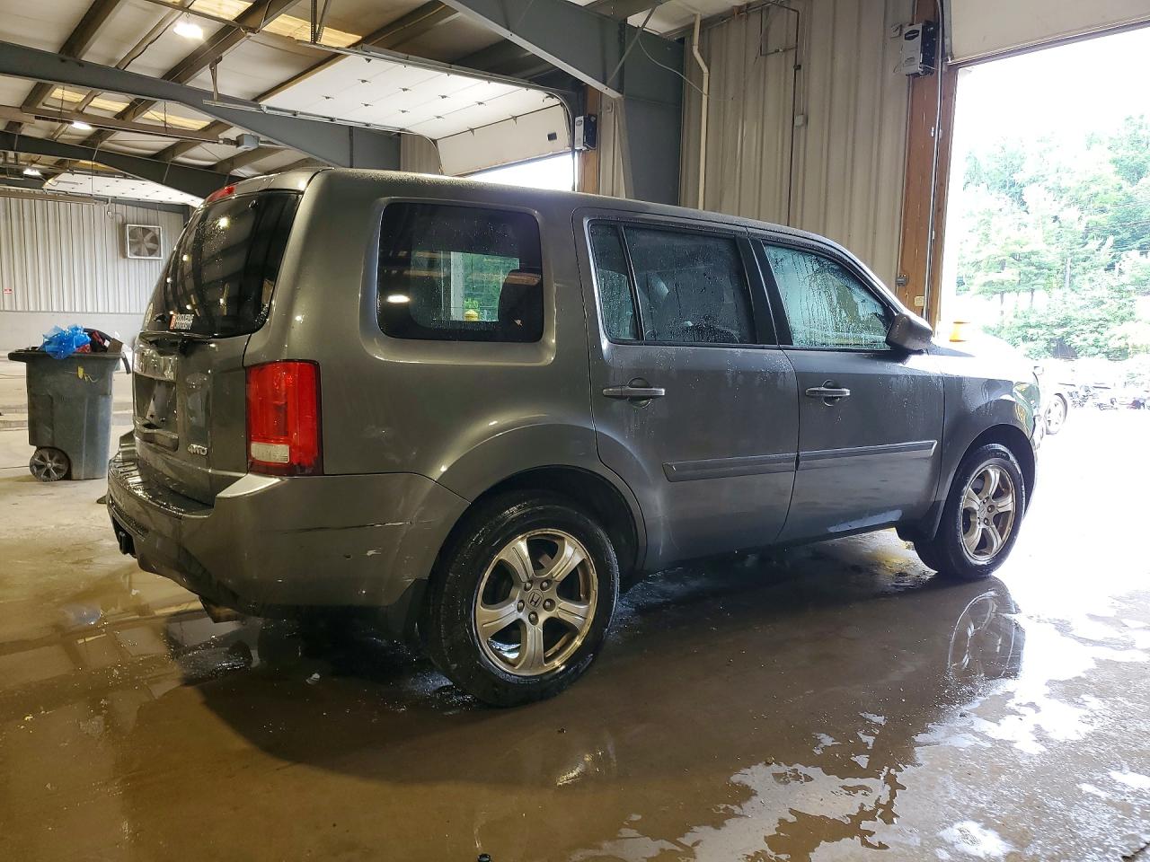 2012 Honda Pilot Exl Серый vin: 5FNYF4H59CB062141