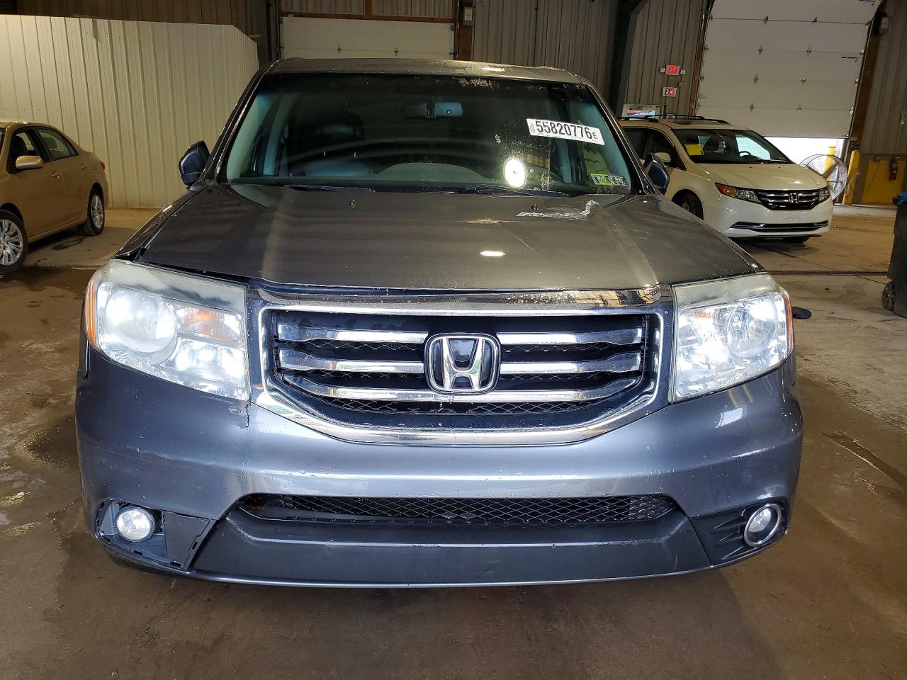 2012 Honda Pilot Exl Серый vin: 5FNYF4H59CB062141