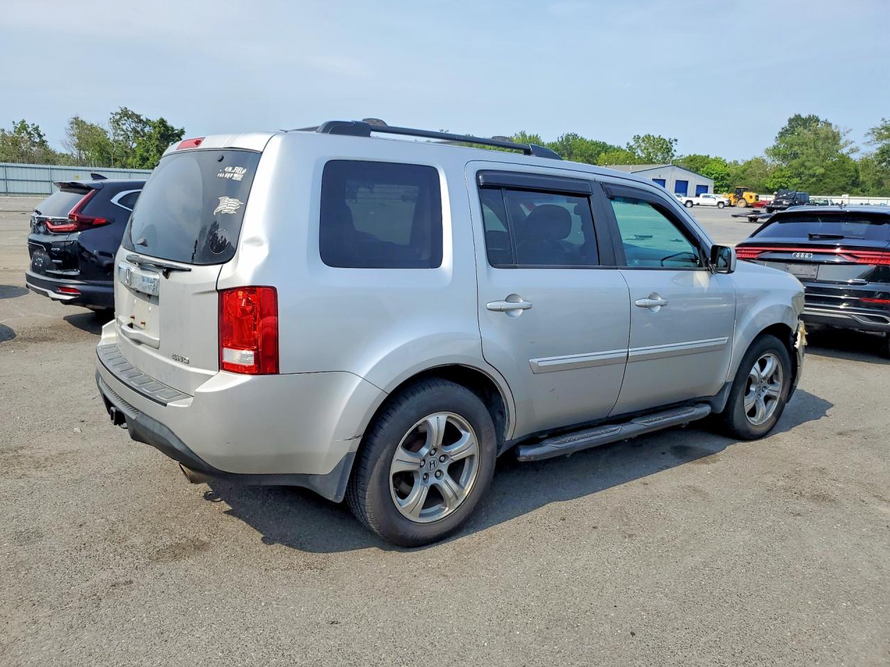 2012 Honda Pilot Exl Серебряный vin: 5FNYF4H59CB062799