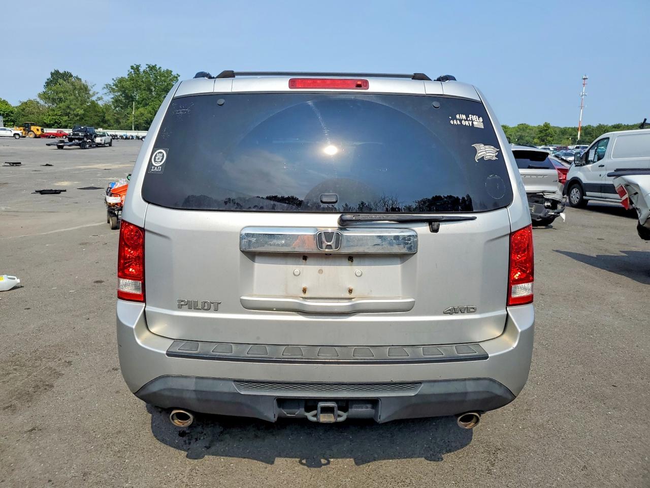 2012 Honda Pilot Exl Серебряный vin: 5FNYF4H59CB062799