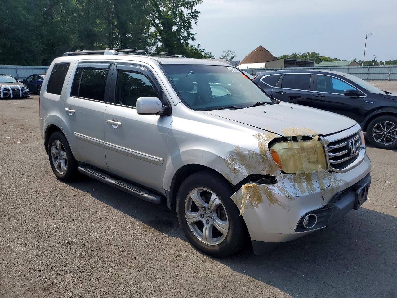 2012 Honda Pilot Exl Серебряный vin: 5FNYF4H59CB062799
