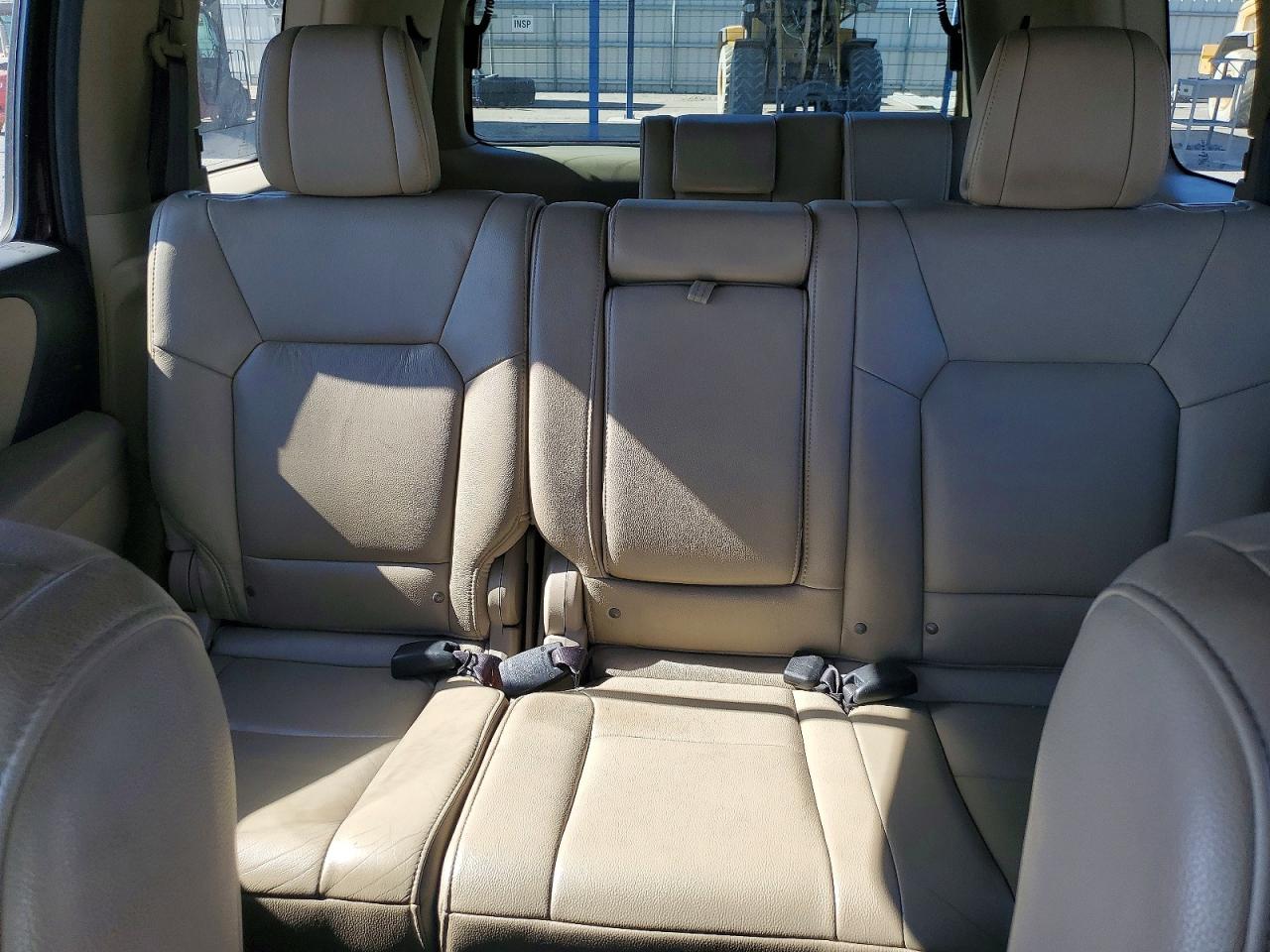 2012 Honda Pilot Exl Бордовый vin: 5FNYF4H59CB070370