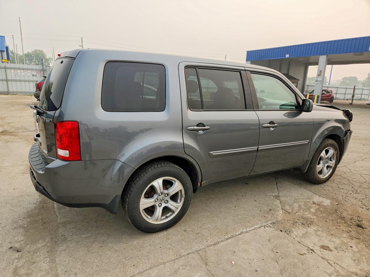 2012 Honda Pilot Exl Серый vin: 5FNYF4H59CB082938