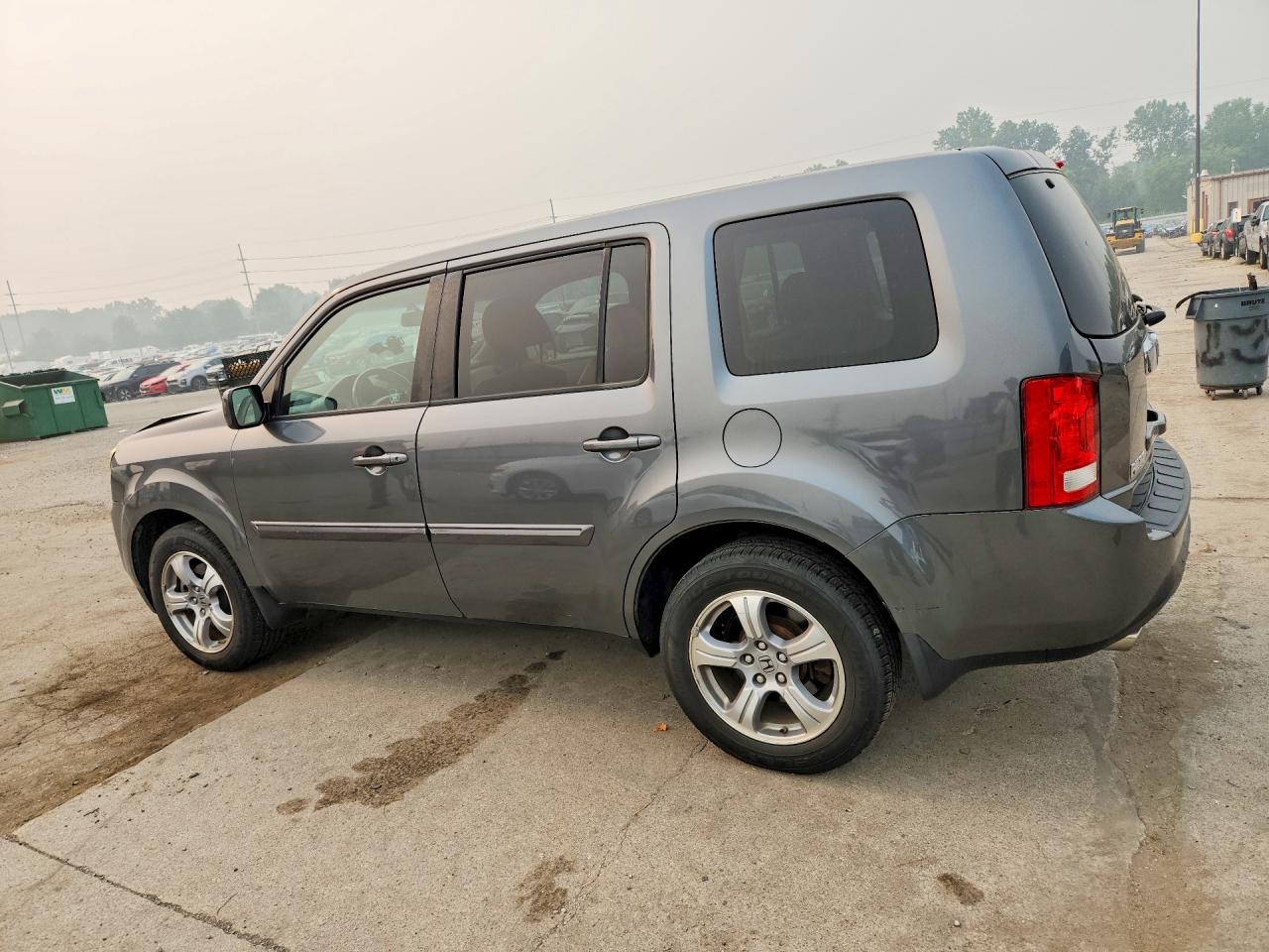 2012 Honda Pilot Exl Серый vin: 5FNYF4H59CB082938