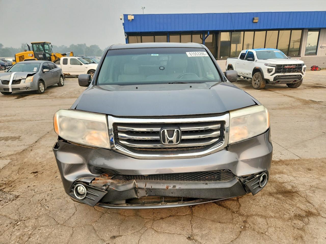 2012 Honda Pilot Exl Серый vin: 5FNYF4H59CB082938