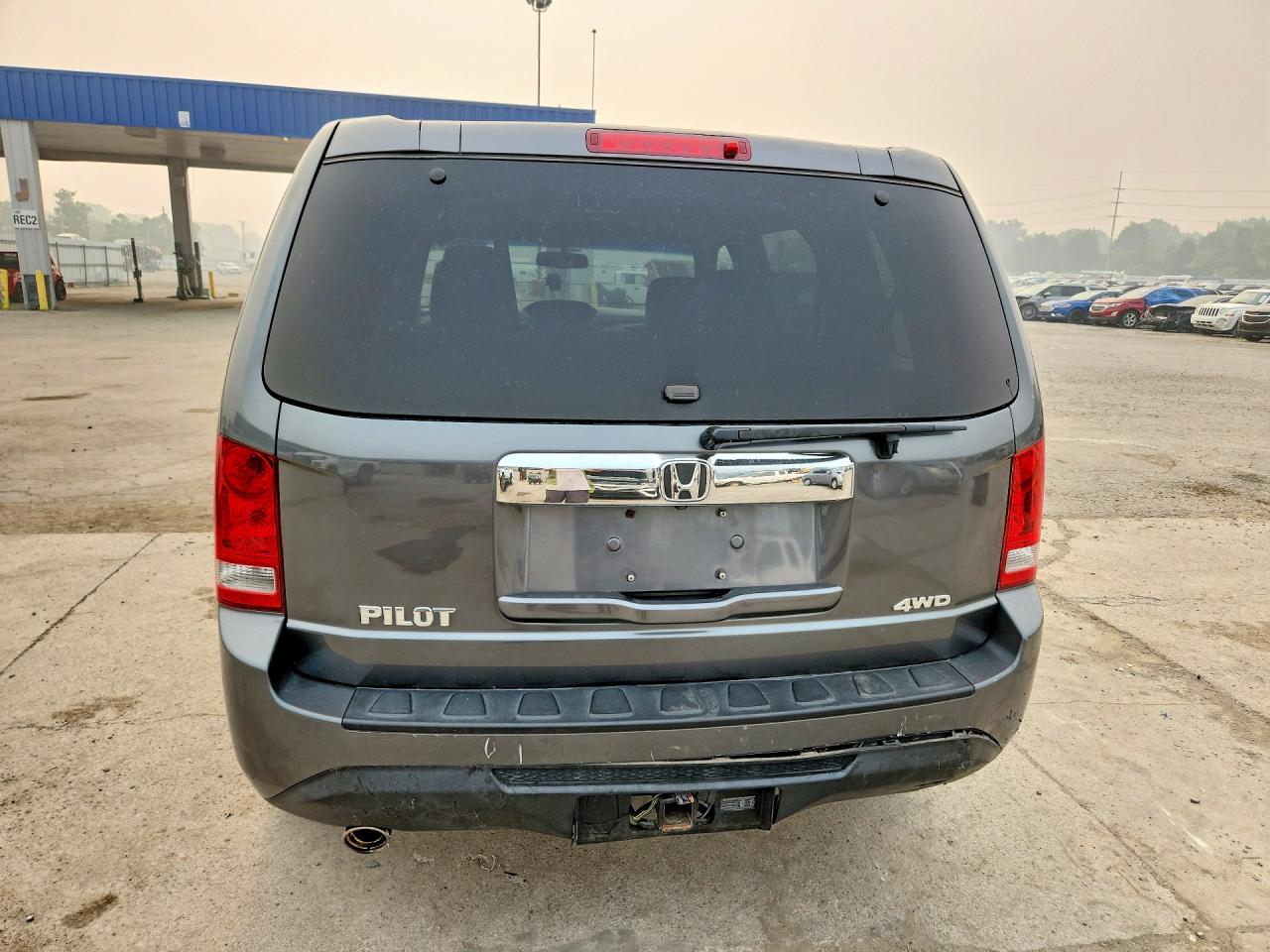 2012 Honda Pilot Exl Серый vin: 5FNYF4H59CB082938