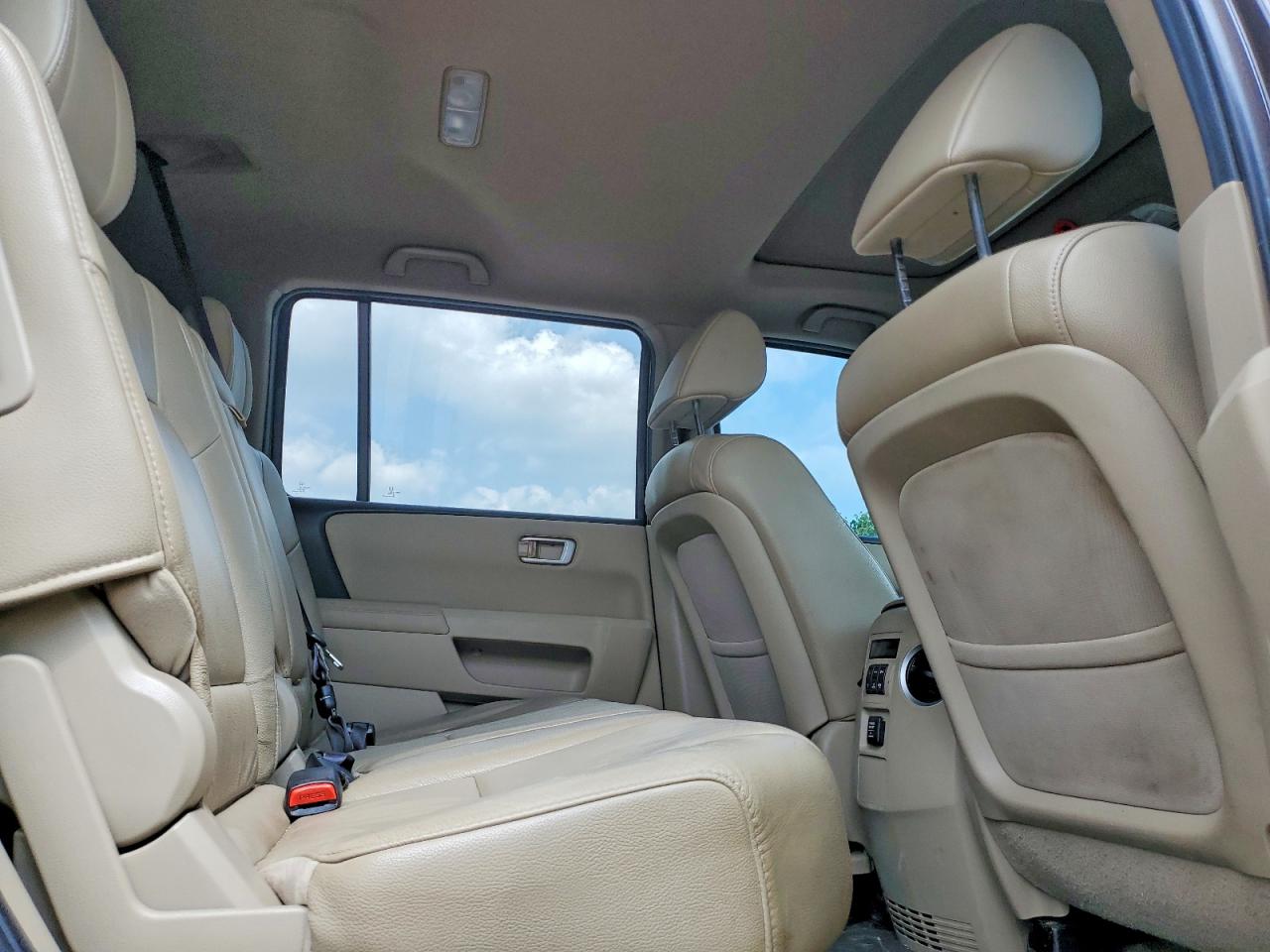 2012 Honda Pilot Exl Brown vin: 5FNYF4H59CB501015