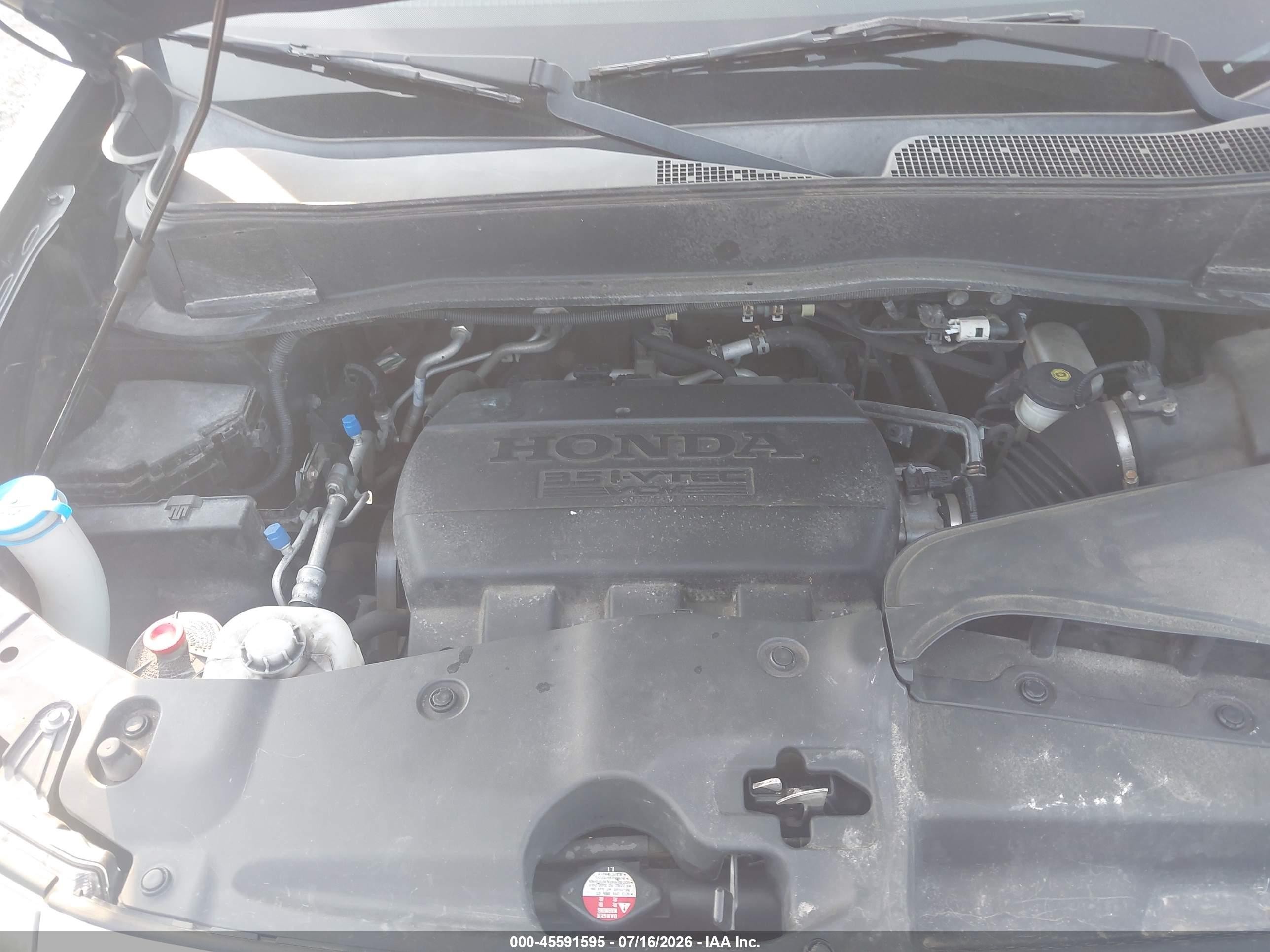 2013 Honda Pilot Ex-l Black vin: 5FNYF4H59DB021431