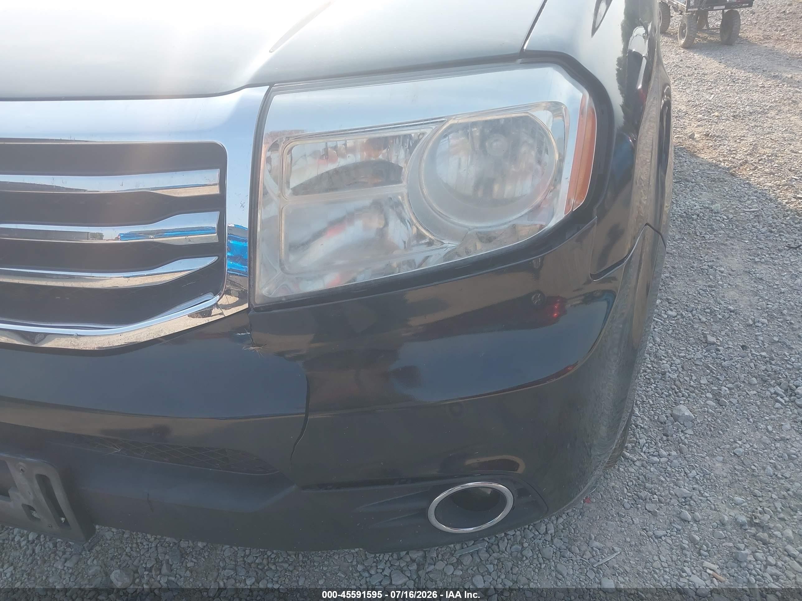 2013 Honda Pilot Ex-l Black vin: 5FNYF4H59DB021431