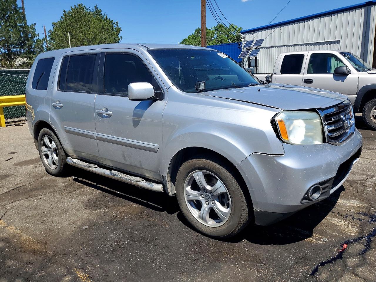 2013 Honda Pilot Exl Серебряный vin: 5FNYF4H59DB042571