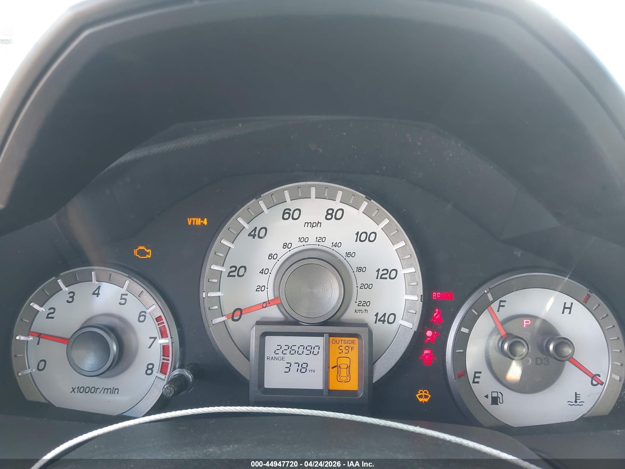 2013 Honda Pilot Ex-l Gray vin: 5FNYF4H59DB043011